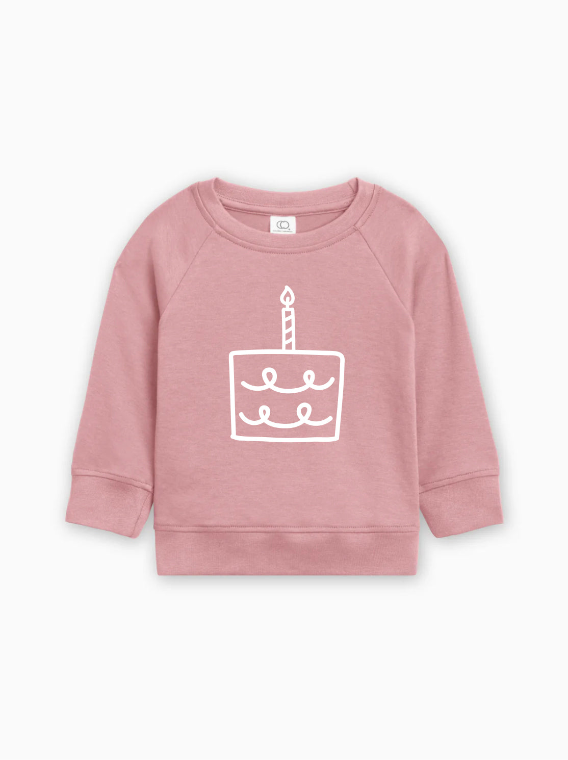 One Birthday Cake 1st Birthday Organic Cotton Pullover