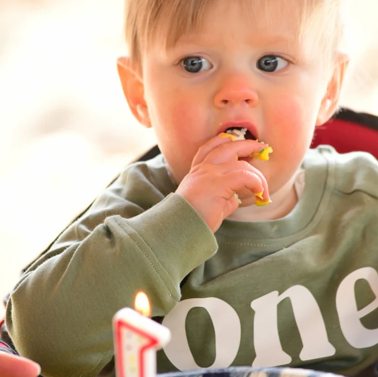 One Birthday 1st Birthday Organic Cotton Pullover