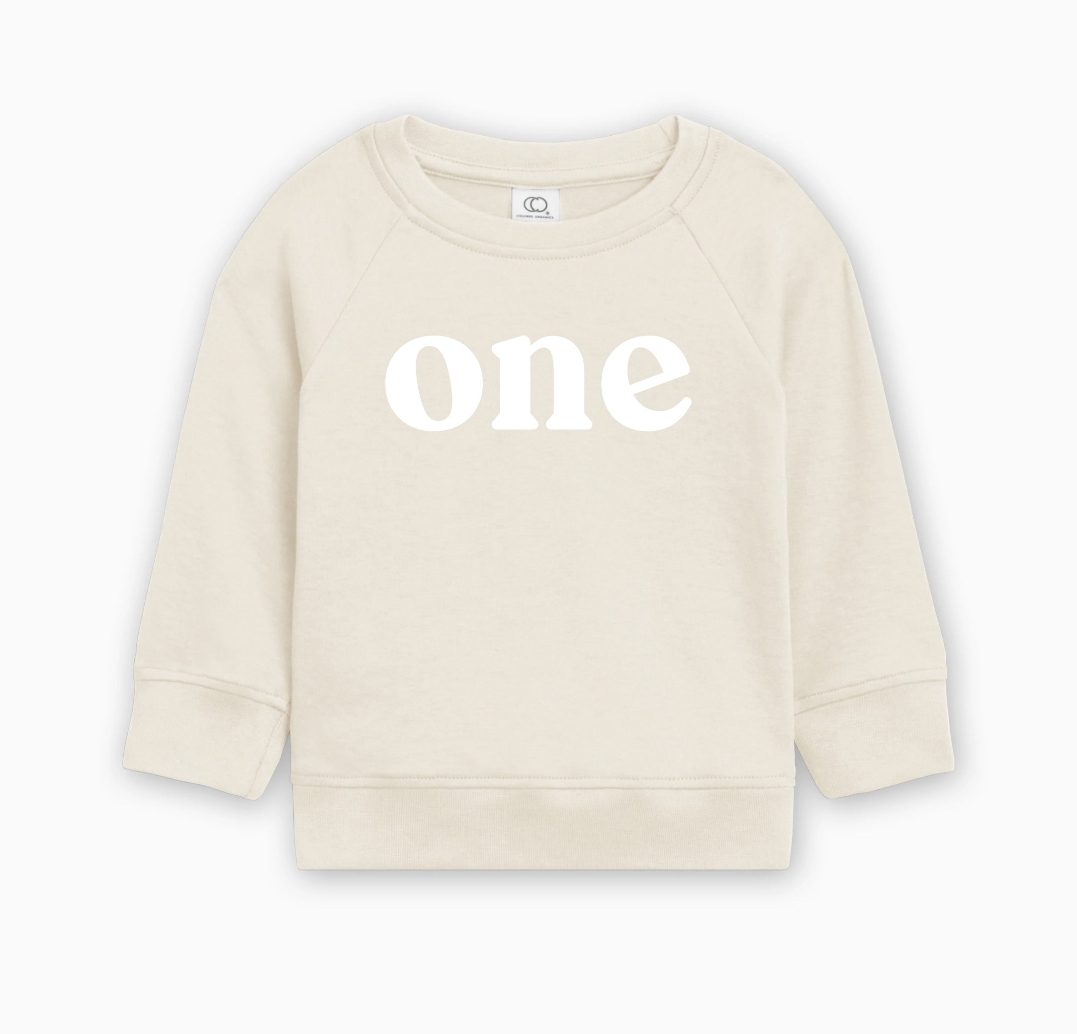 One Birthday 1st Birthday Organic Cotton Pullover