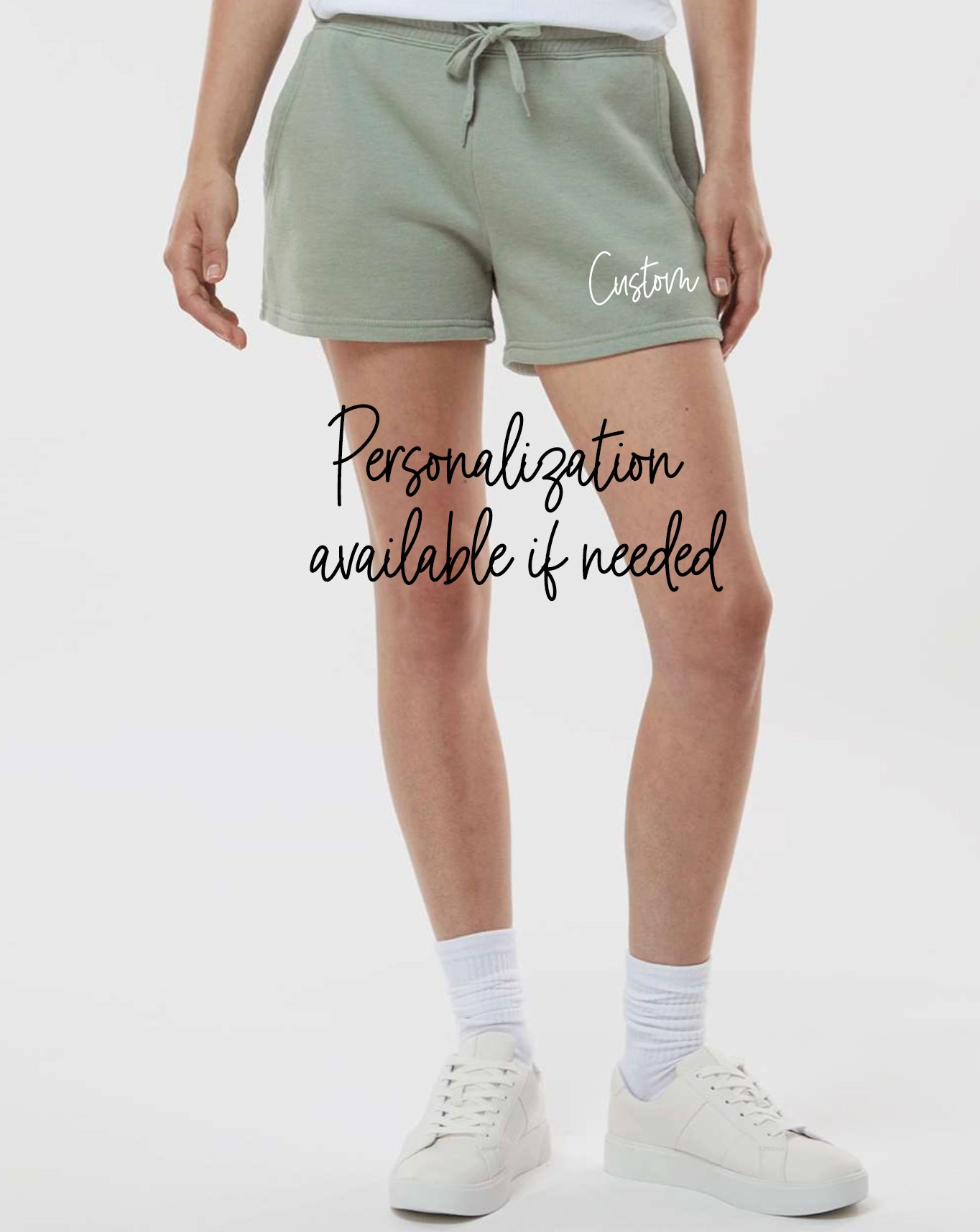 Women's California Wave Wash Short - Personalization Available Custom order