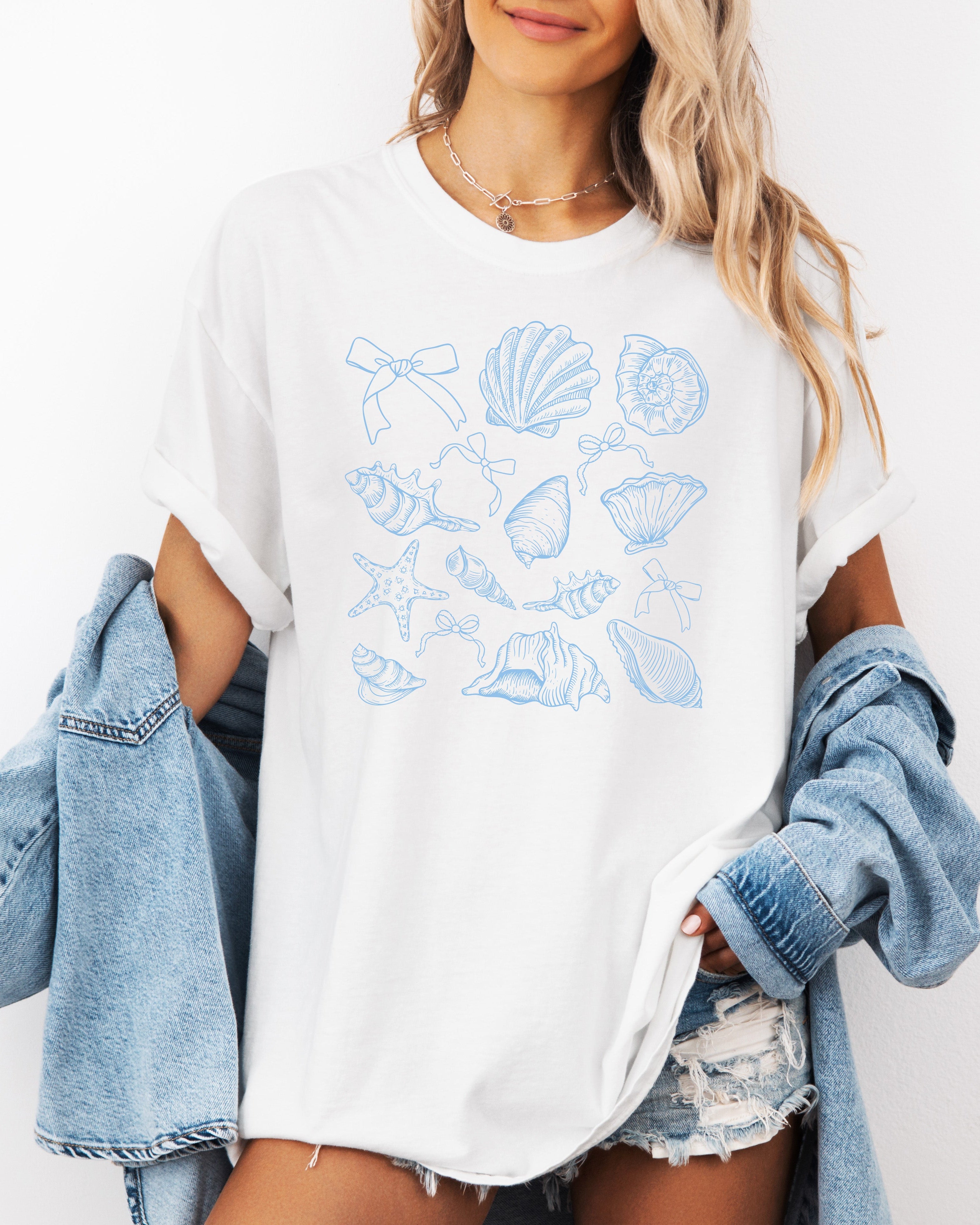 Seashell Lake Beach Summer Hiking Vacation Fish Nature Camping Hiking Comfort Colors T Shirt