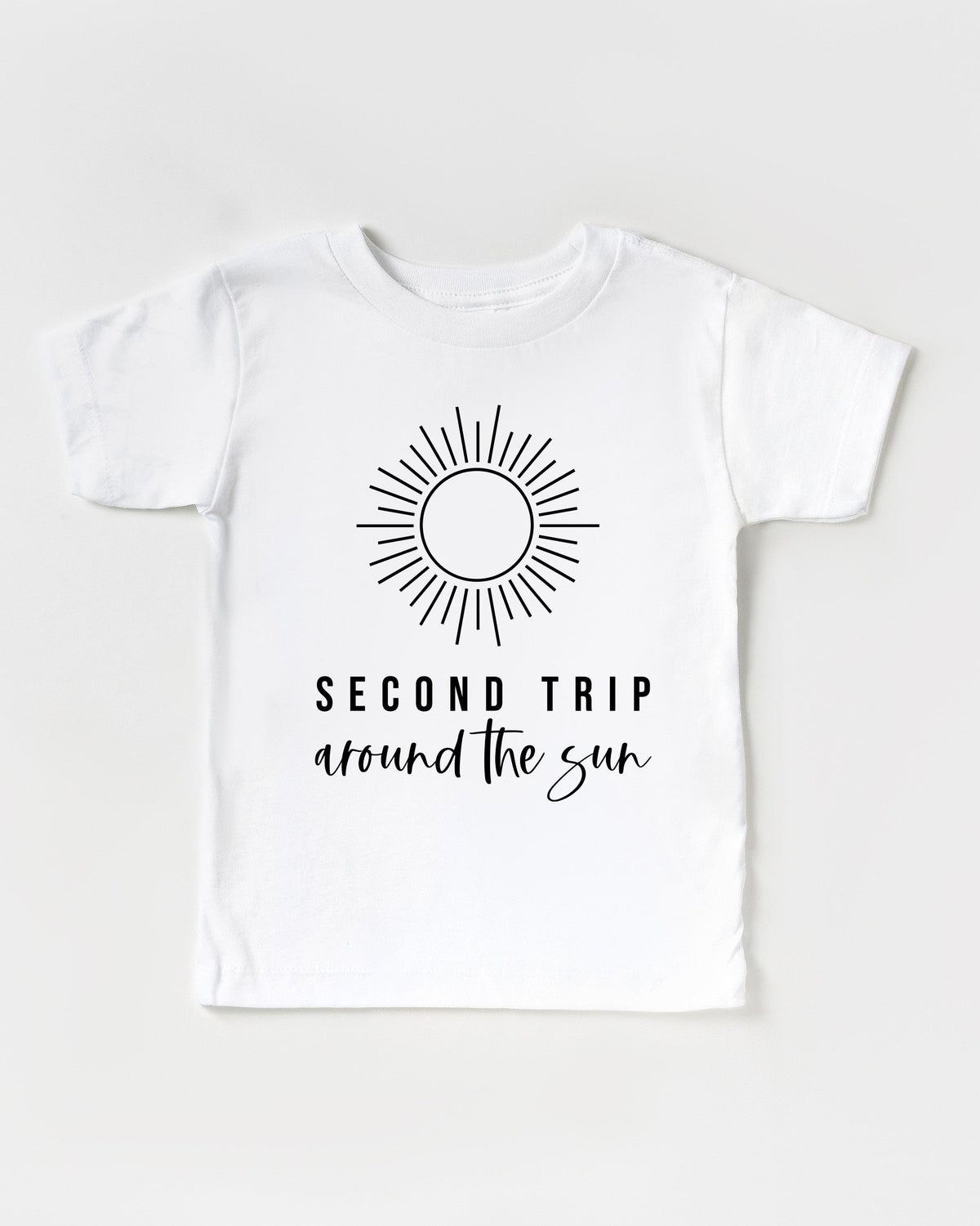 Second Trip Around The Sun Organic Cotton Kids Tee