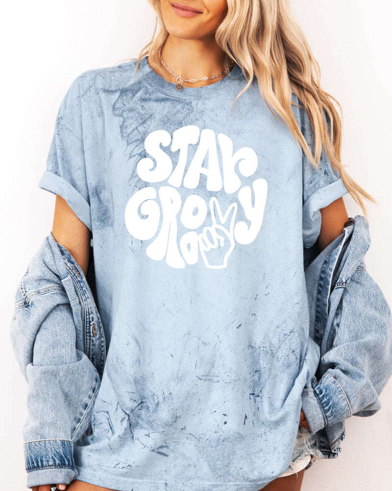 Stay Groovy Inspirational Comfort Colors T Shirt