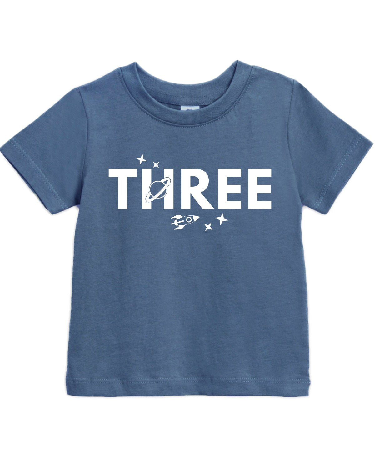 Three Space themed 3rd birthday party T-Shirt
