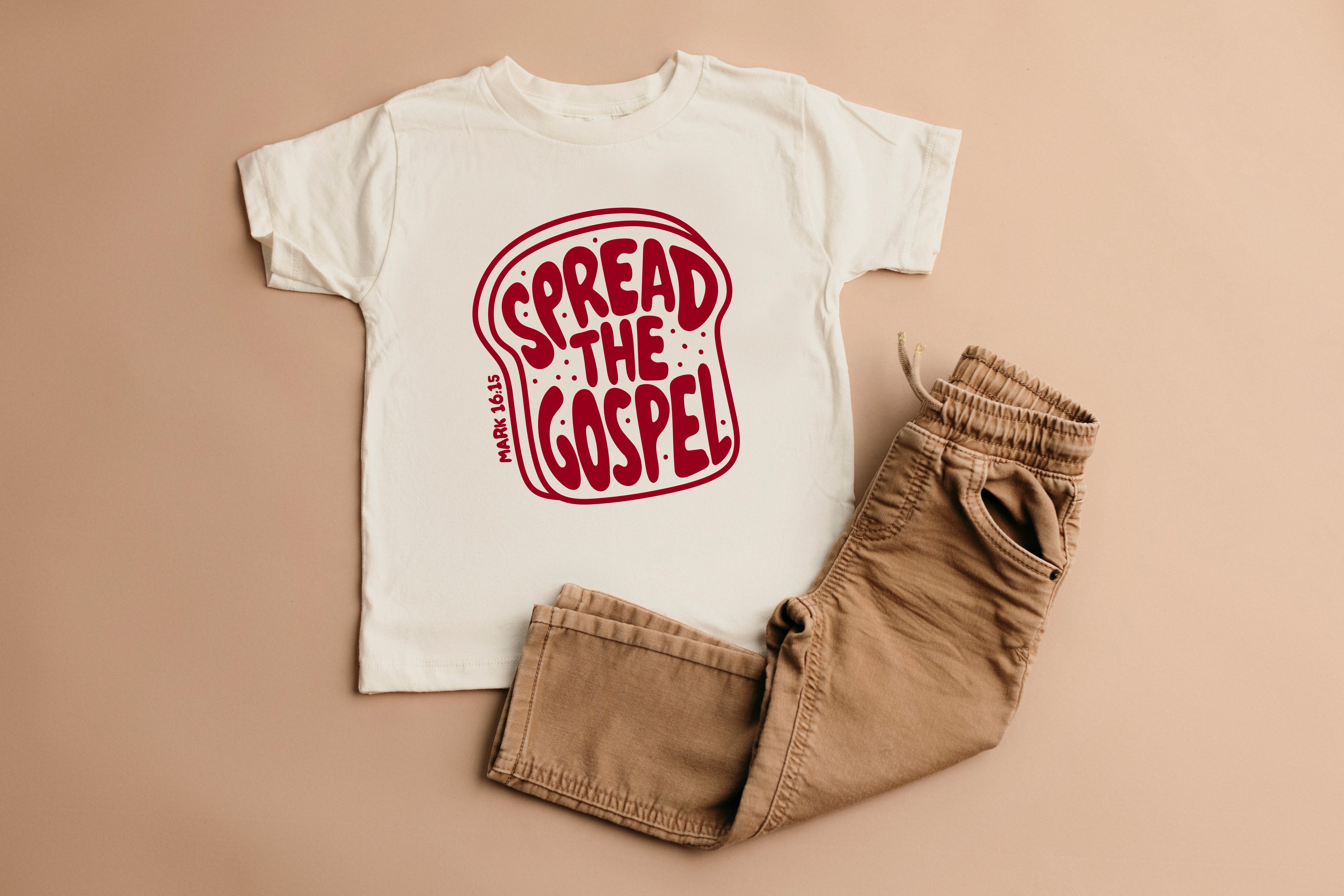 Spread the Gospel Christian Baby Bodysuit, Romper, Toddler Youth Tee, Sweatshirt