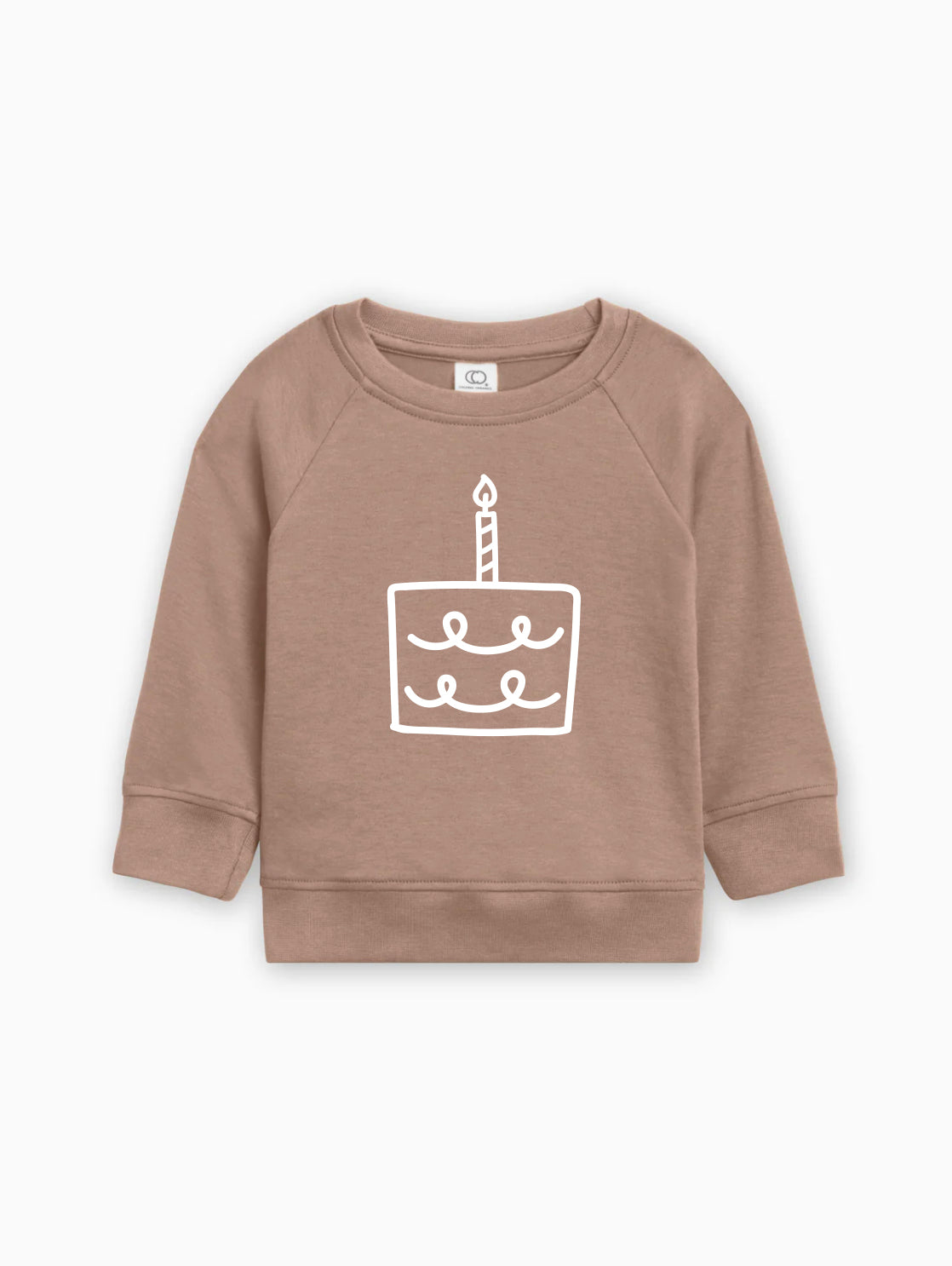 One Birthday Cake 1st Birthday Organic Cotton Pullover