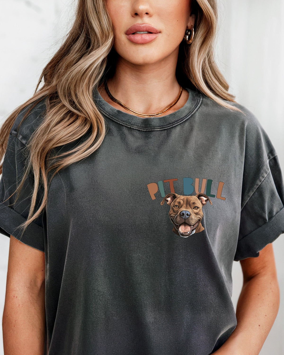 Pitbull Dog Comfort Colors T-Shirt, Pit Bull Lover Gift