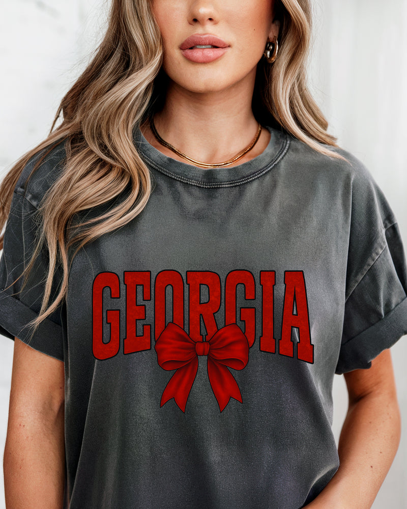 Georgia State City College Comfort Colors T Shirt Vacation Beach Lake Summer