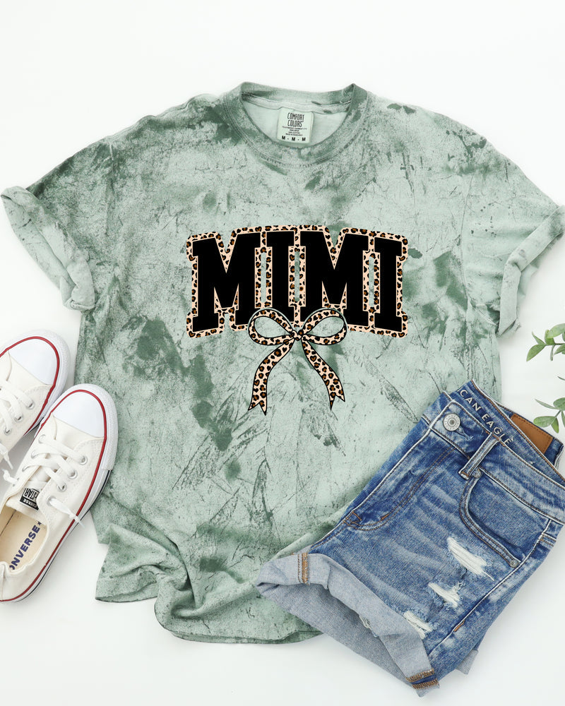 Mimi Leopard Grandma Comfort Colors Garment Dyed T Shirt