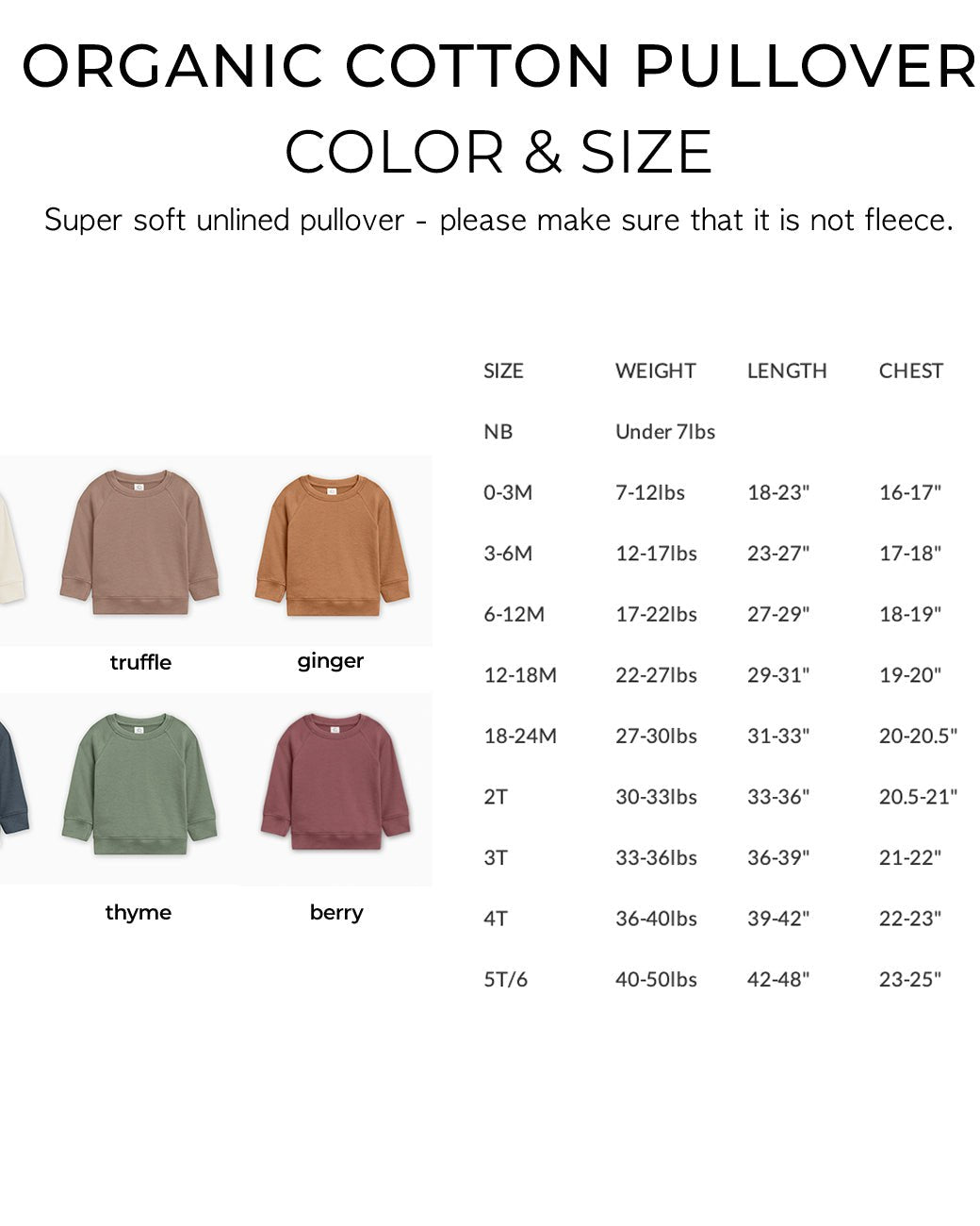 Big Brother Organic Cotton Pullover (Color Serif), Sibling Sweatshirt