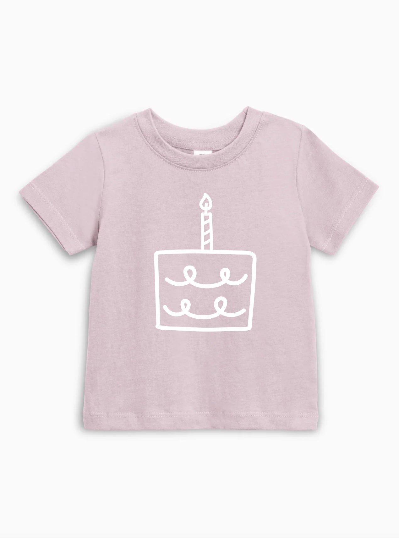 One Birthday Cake 1st Birthday Organic Cotton Kids Tee