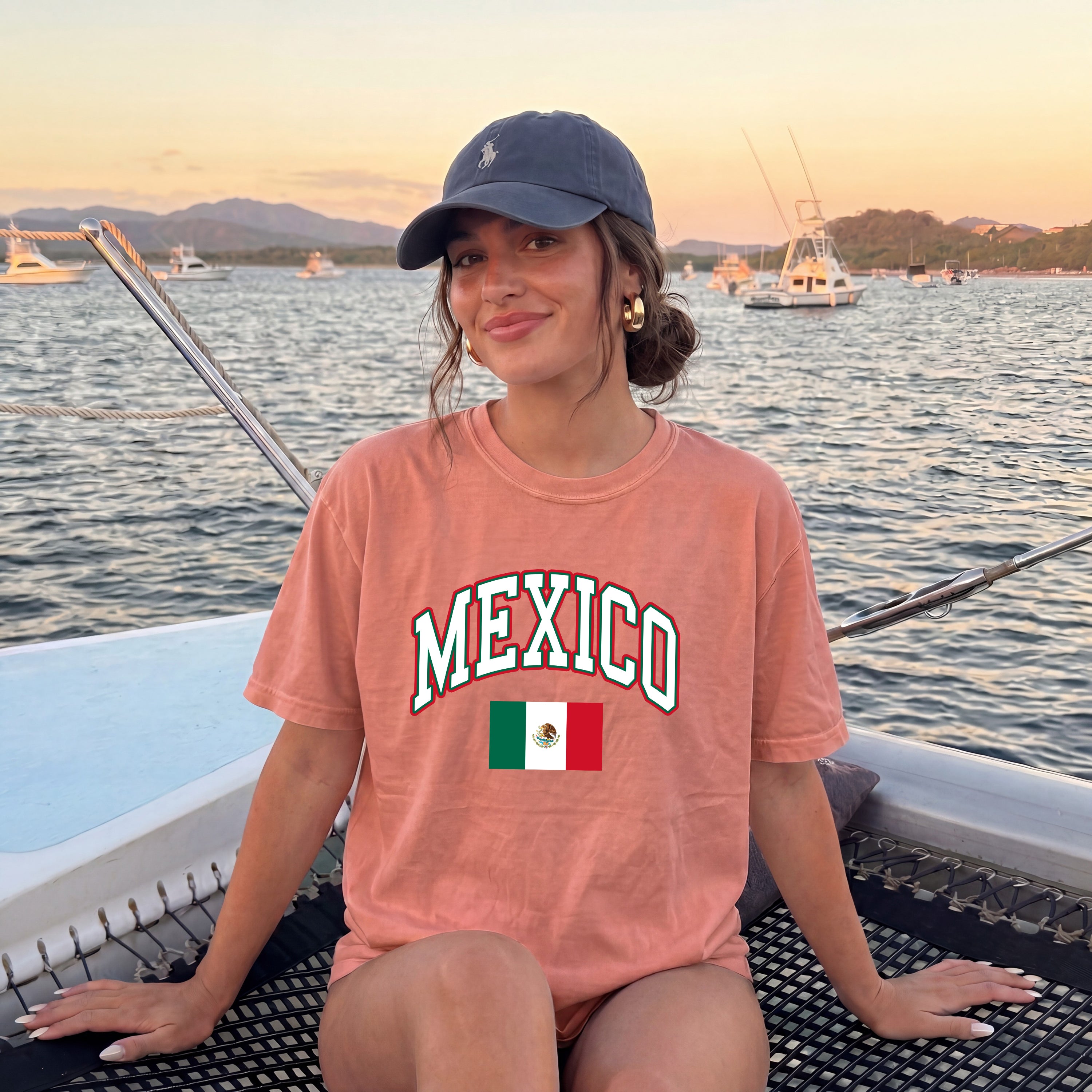 Mexico Flag Comfort Colors T Shirt