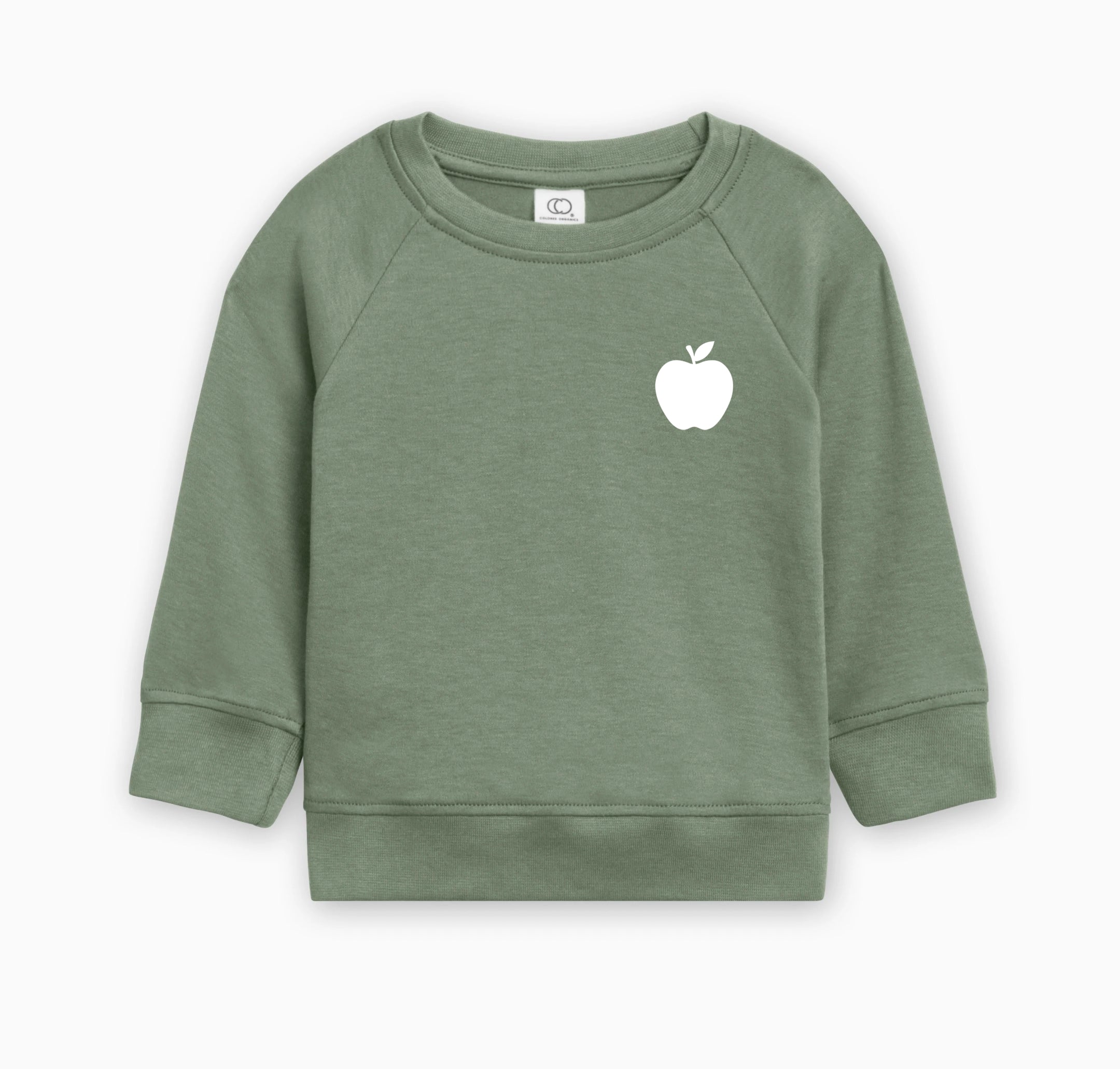 Apple Picking Crew Organic Cotton Baby and Toddler Fall and Winter Pullover