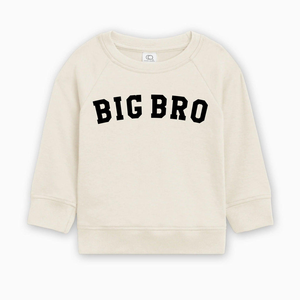 Big Bro Organic Cotton Baby Boy Pullover (Block)