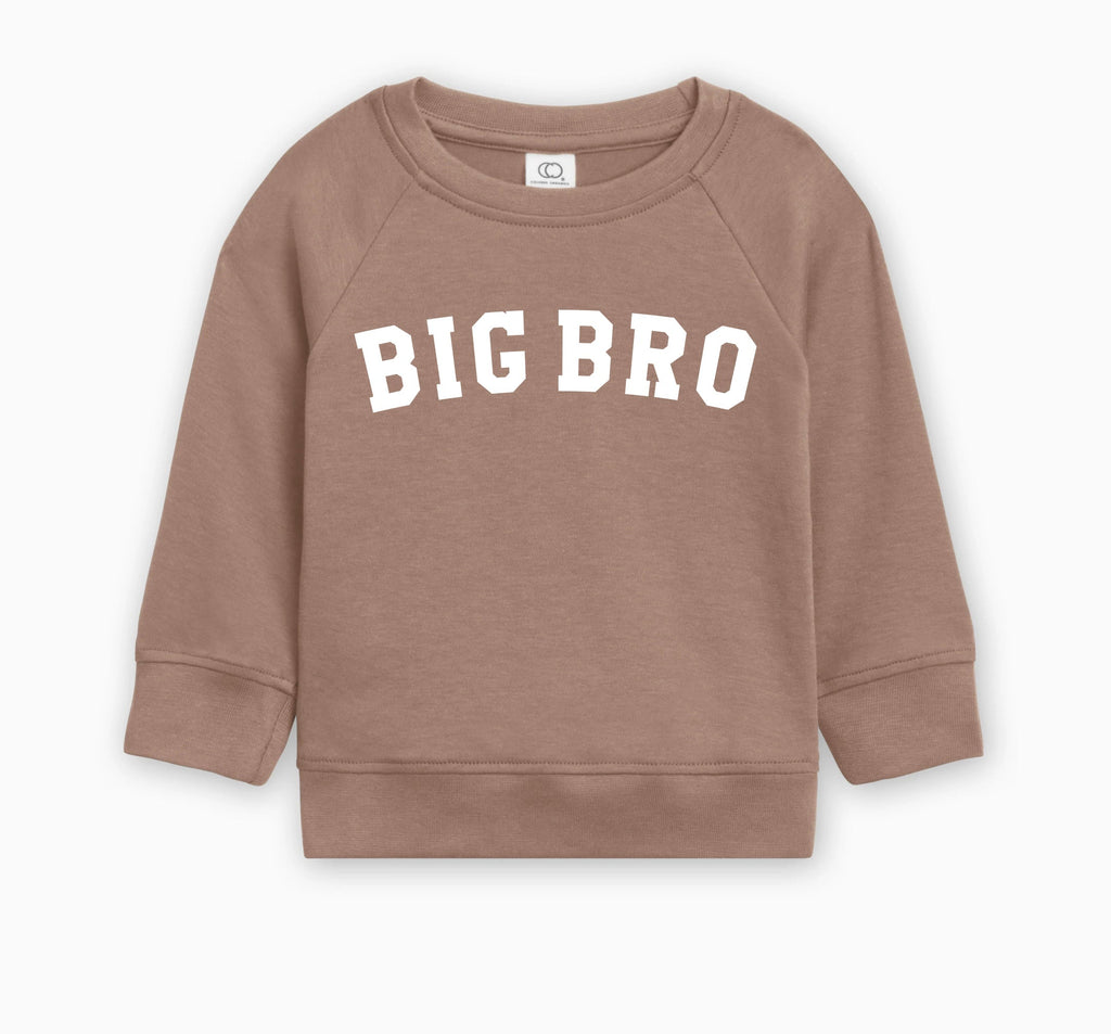 Big Bro Organic Cotton Baby Boy Pullover (Block)