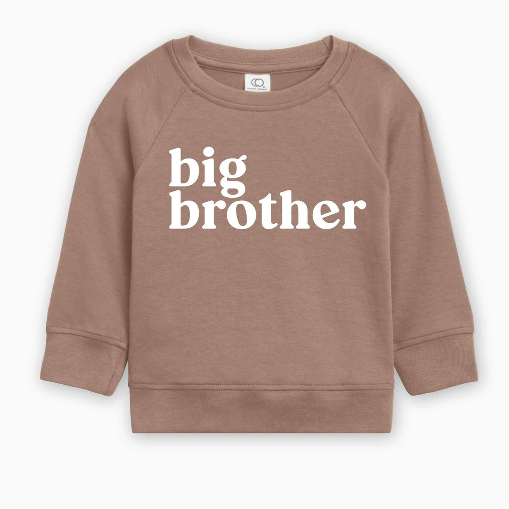 Big Brother Organic Cotton Pullover (Serif)