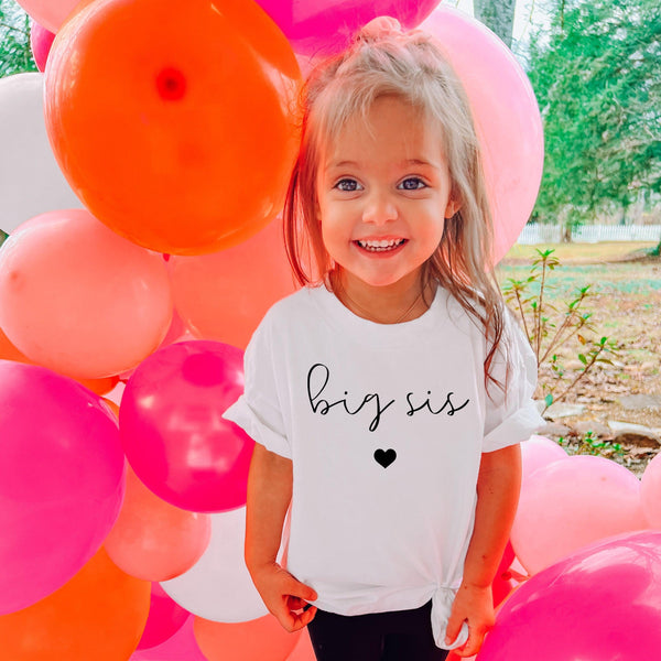 Big sister baby shirt sale