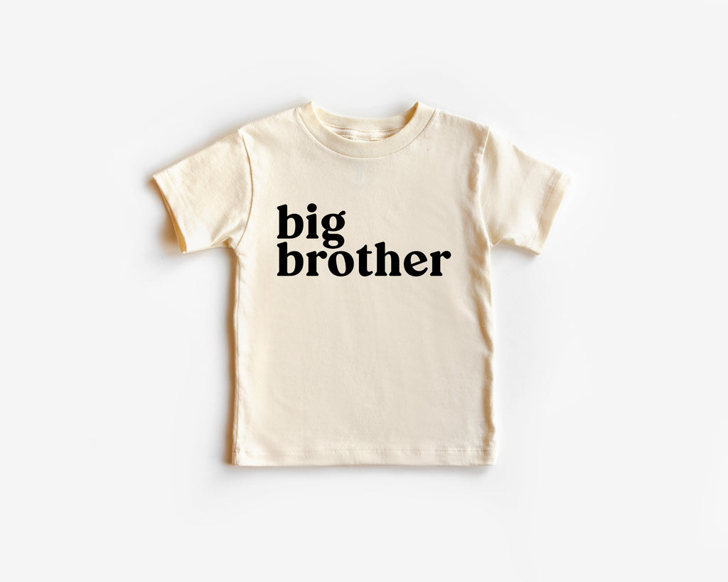 Big brother Organic Cotton Baby And Kids Tee (Serif)
