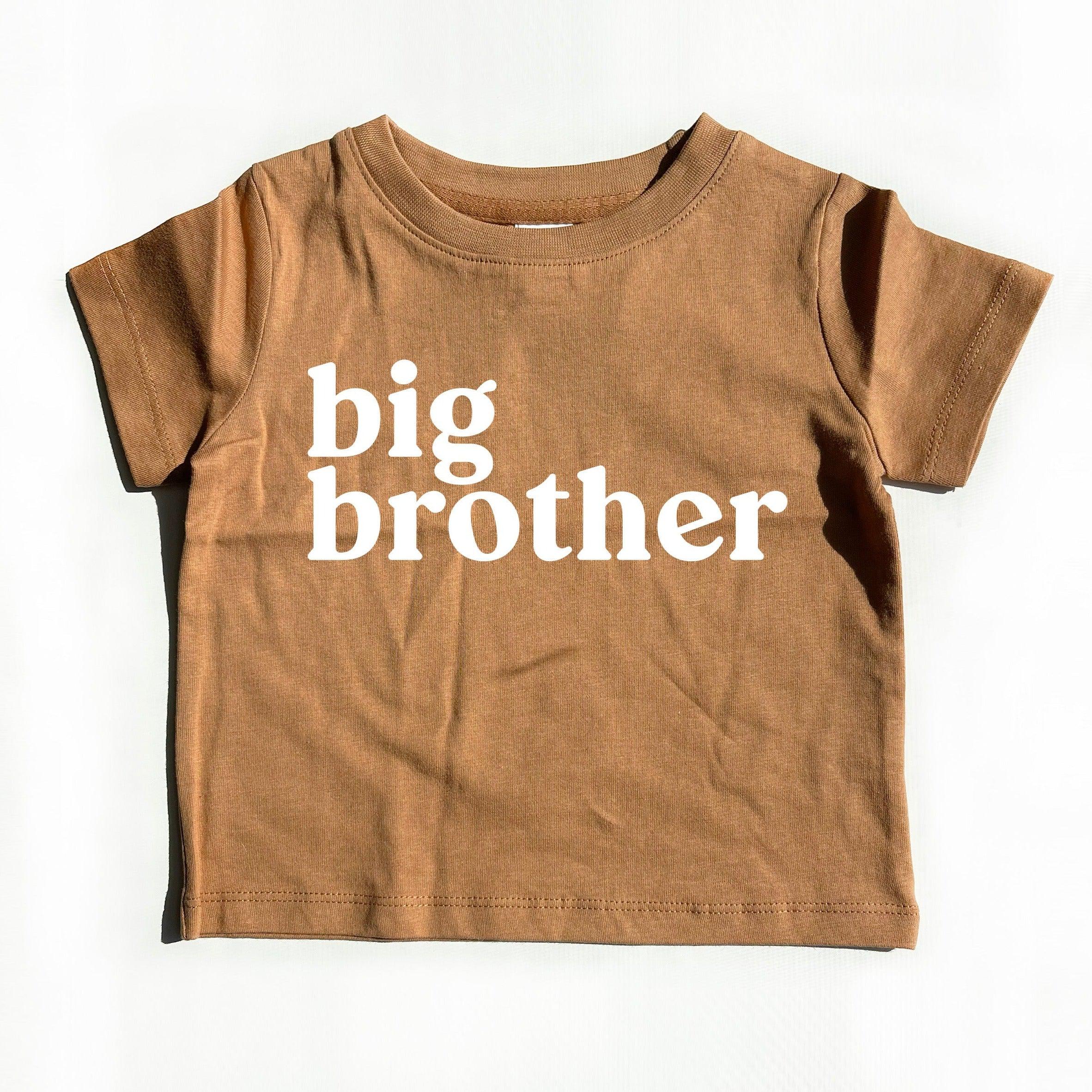 Big brother Organic Cotton Baby And Kids Tee (Serif)