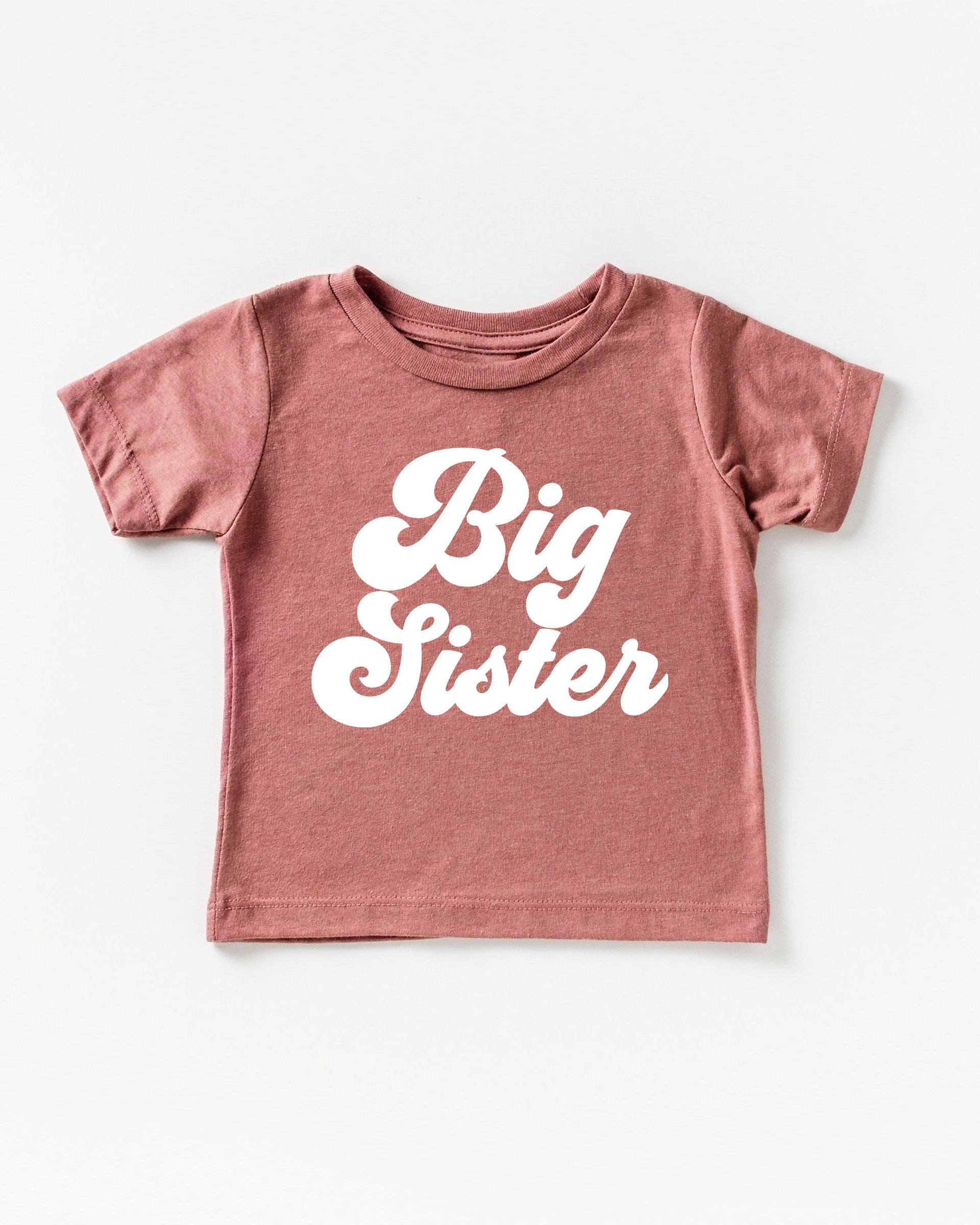 Big sister Toddler and Youth T-Shirt (Groovy)