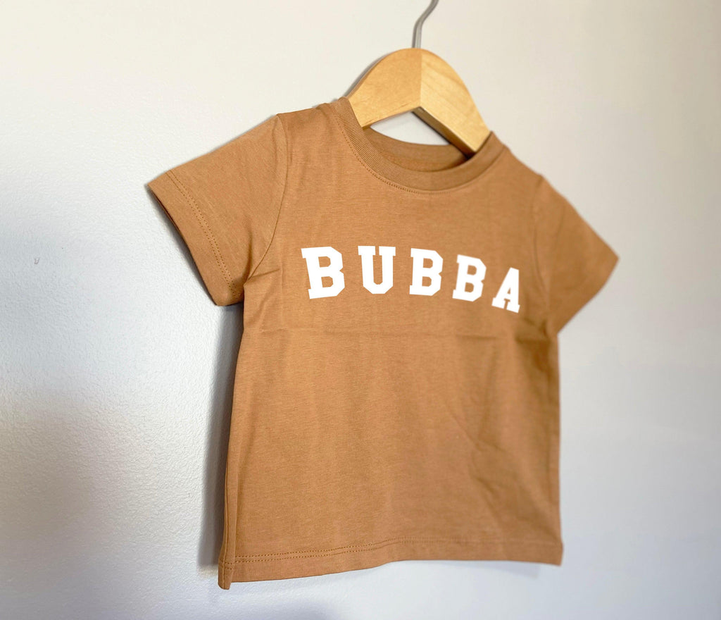 Bubba Organic Cotton Baby And Kids Tee (Block)
