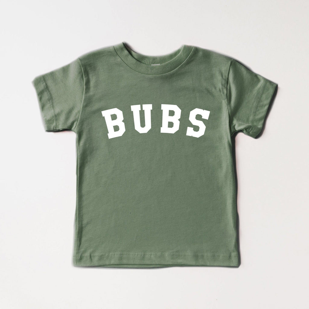 Bubs Organic Cotton Baby And Kids Tshirt (Block)