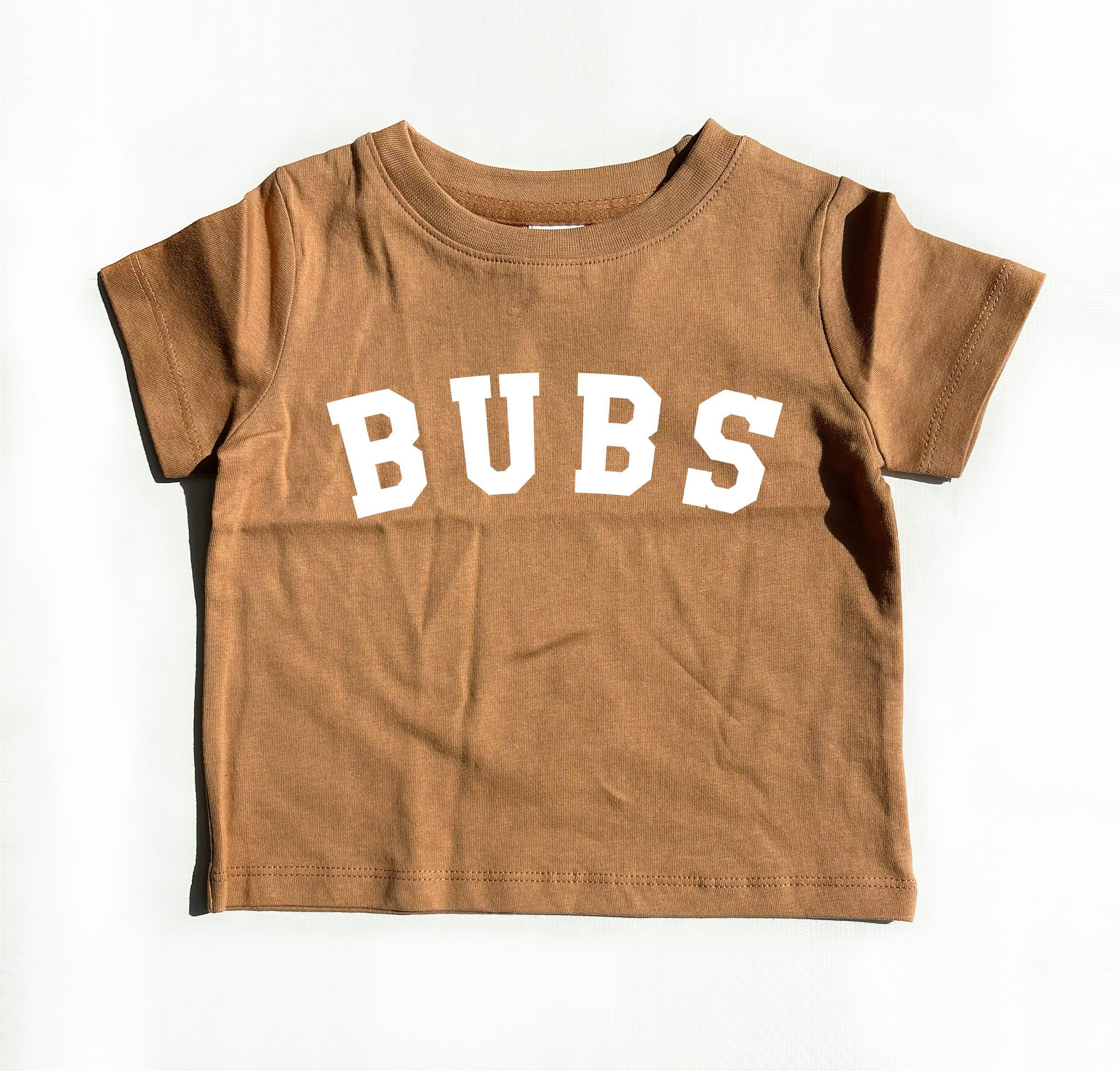 Bubs Organic Cotton Baby And Kids Tshirt (Block)