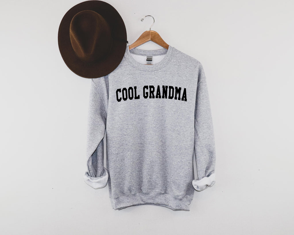Cool Grandma Classic Soft Sweatshirt (Block font)