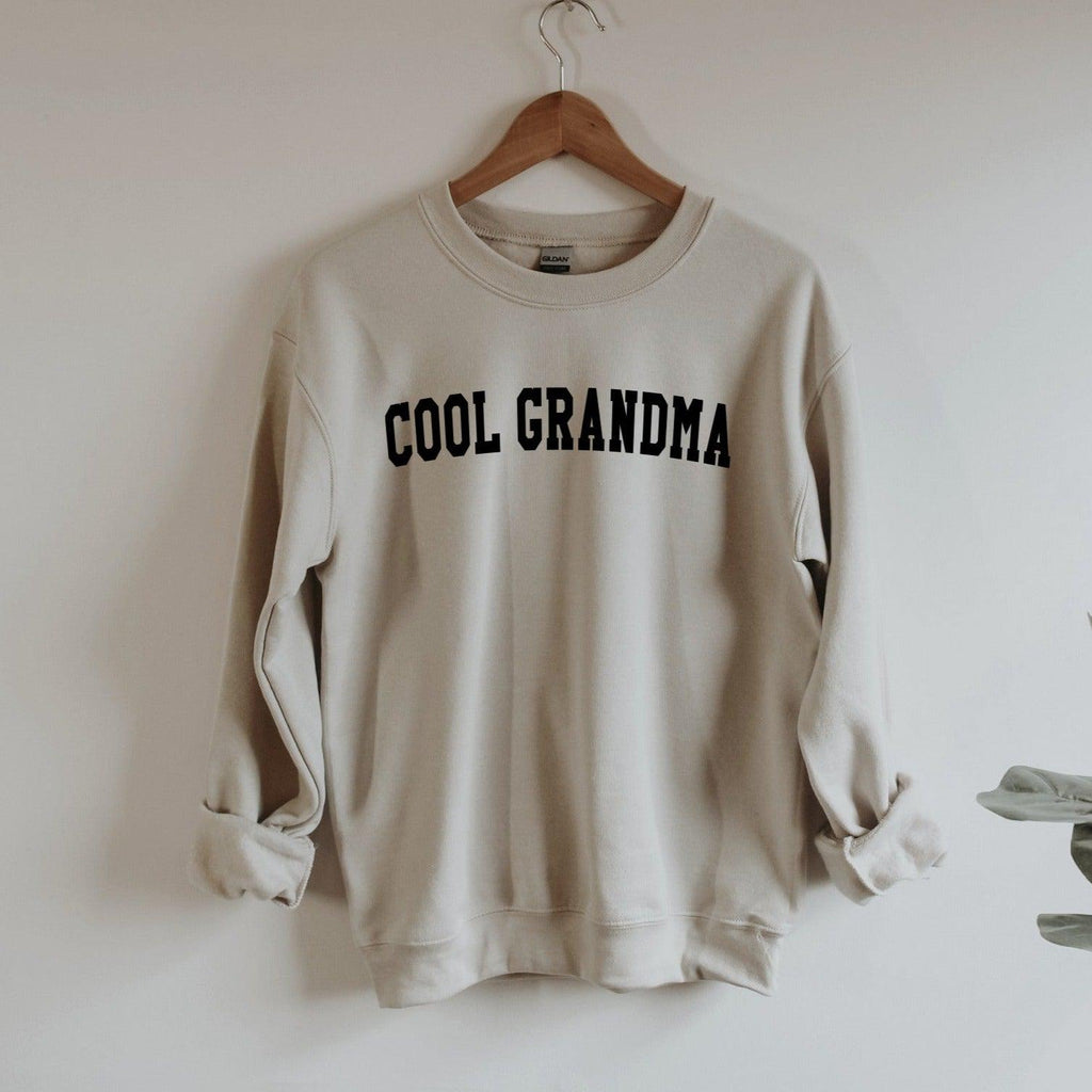 Cool Grandma Classic Soft Sweatshirt (Block font)