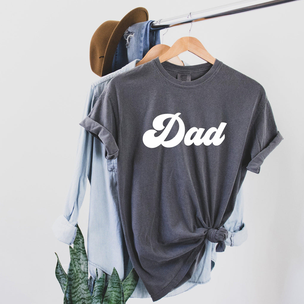 Dad Comfort Colors T Shirt (Groovy)