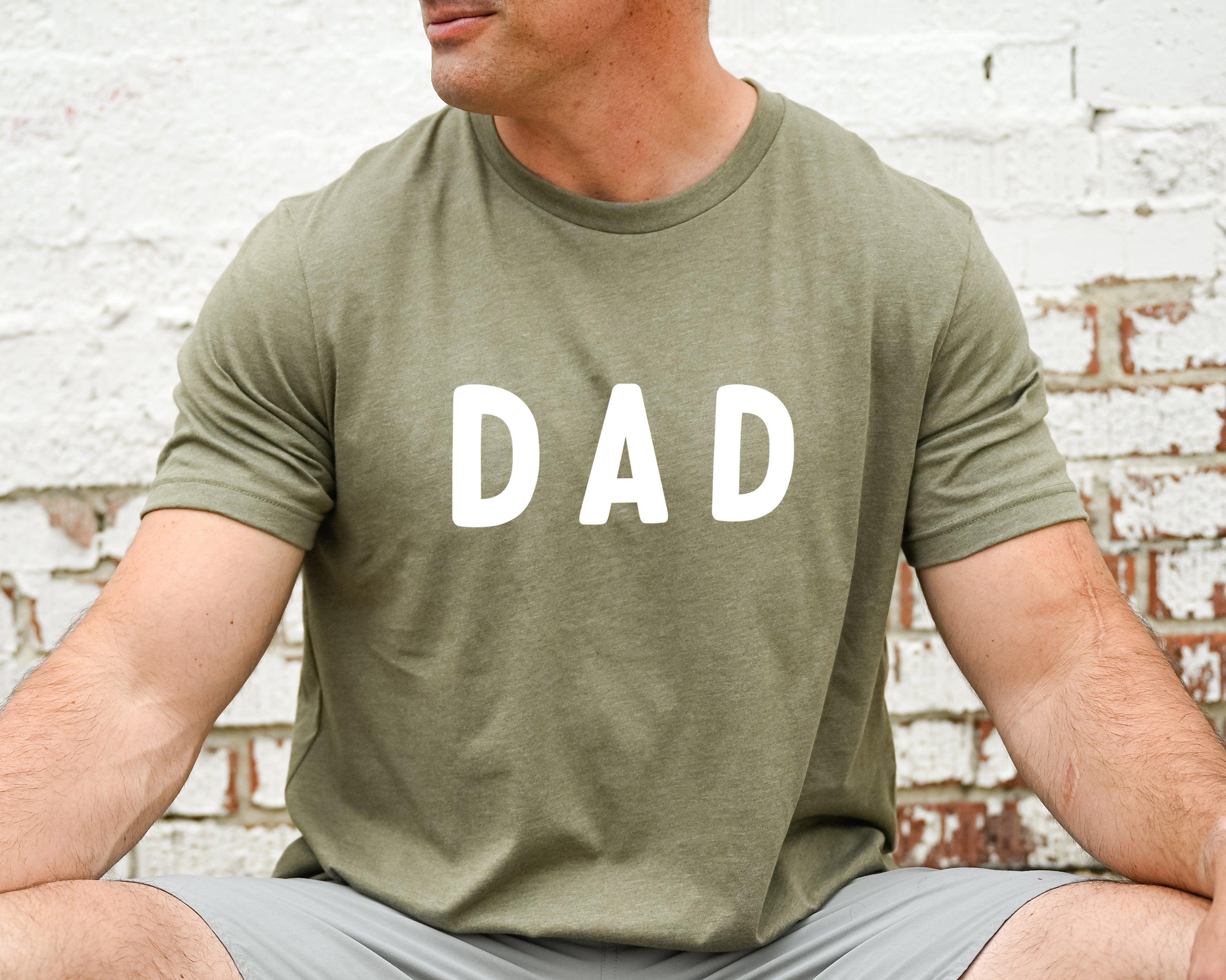 Dad T Shirt | Daddy Shirt (Rounded font)