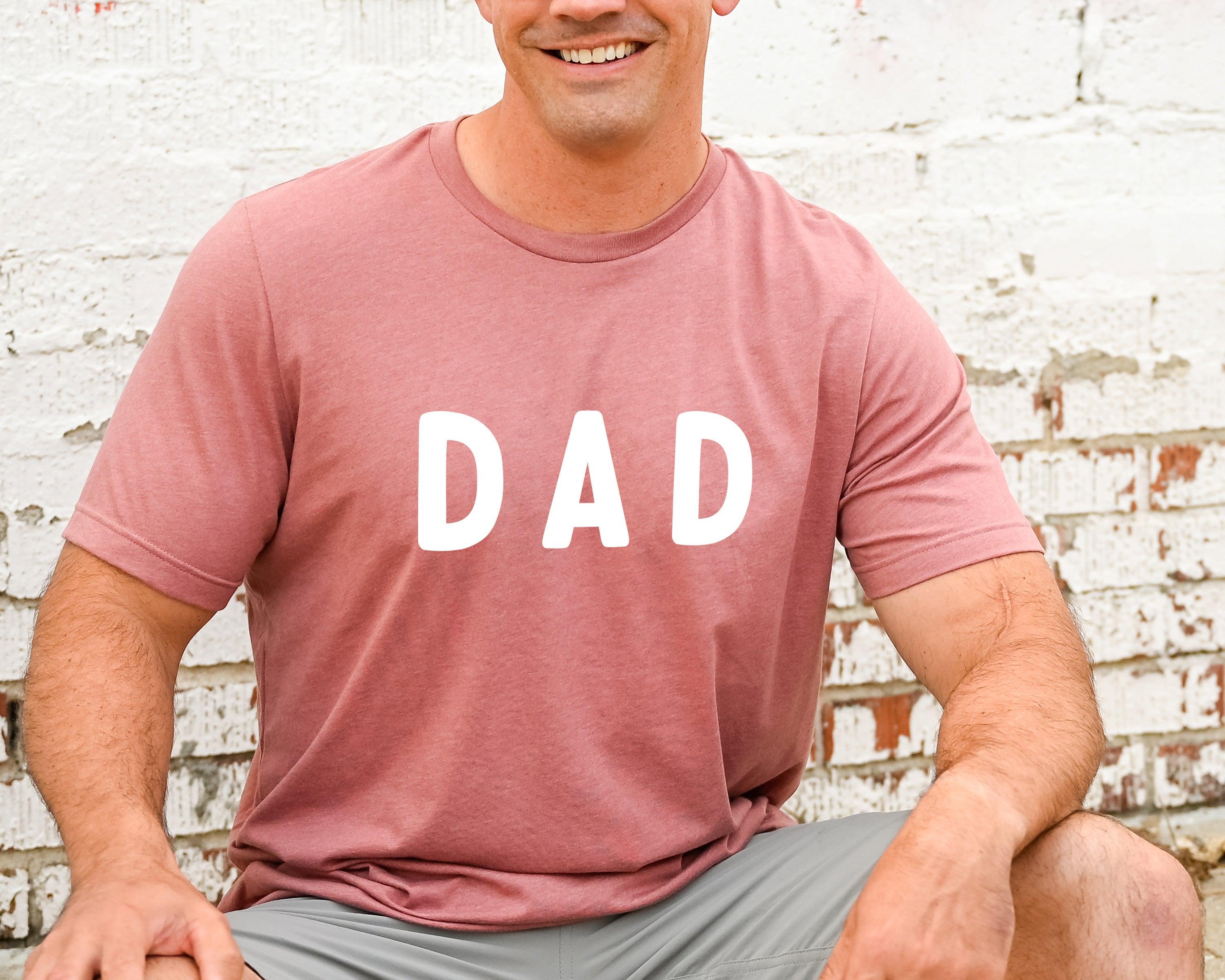 Dad T Shirt | Daddy Shirt (Rounded font)