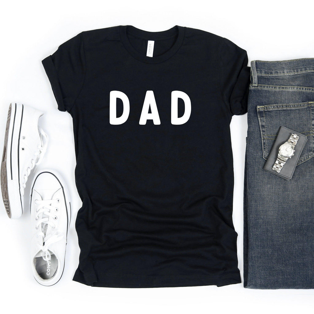 Dad T Shirt | Daddy Shirt (Rounded font)