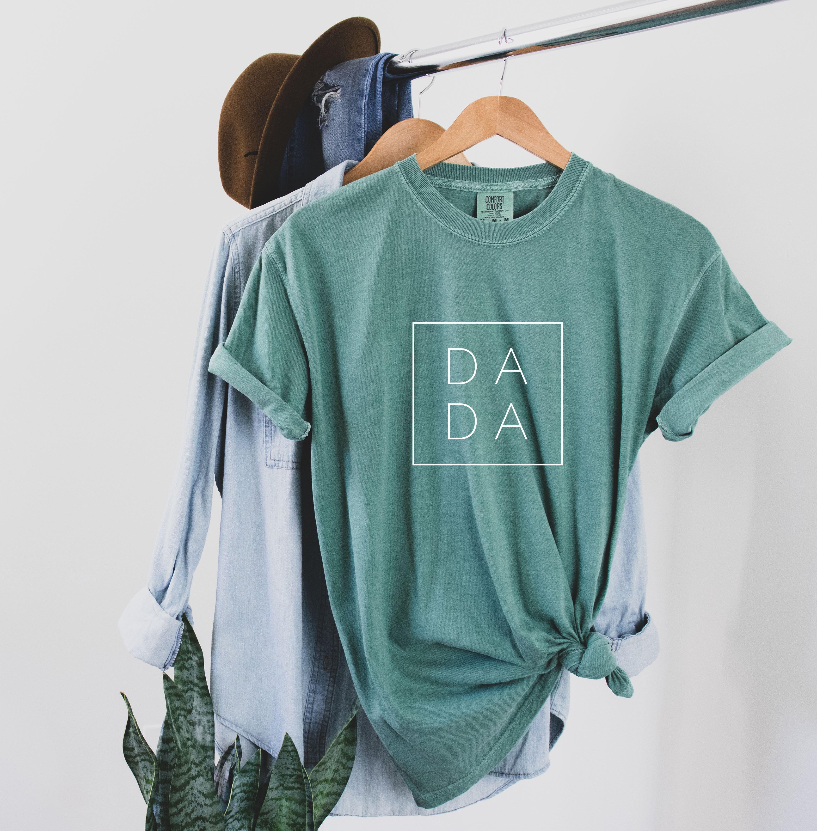 Dada Dad Comfort Colors T Shirt (Square)