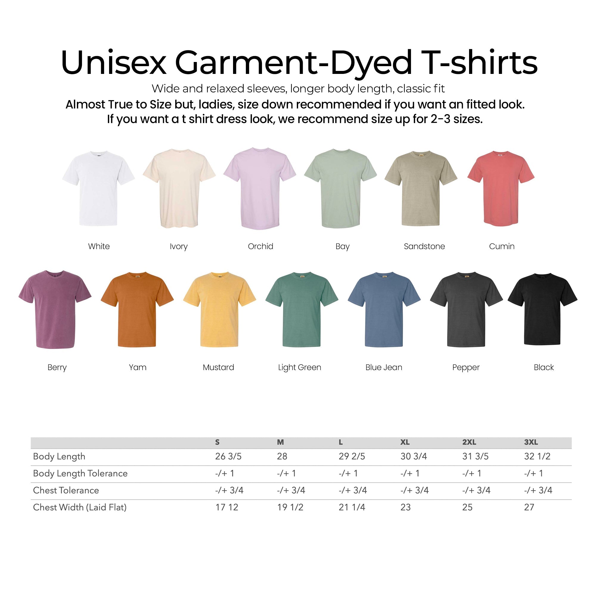 Dada Dad Comfort Colors T Shirt (Square)