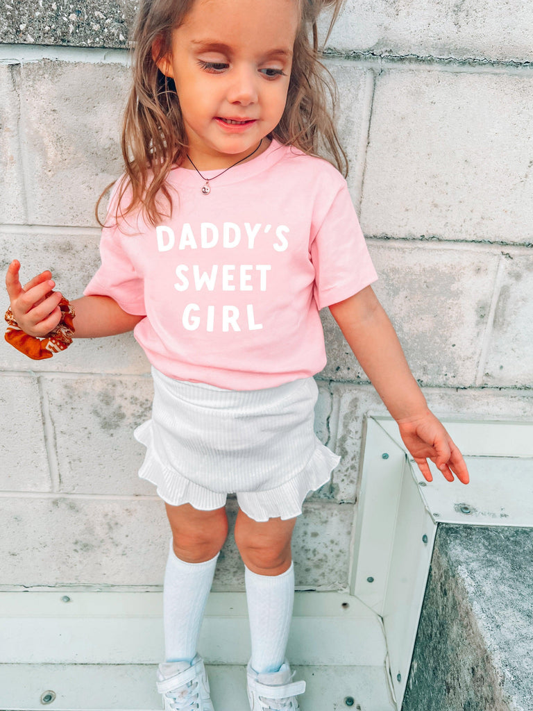 Daddy's Sweet Girl Baby And Toddler T Shirt