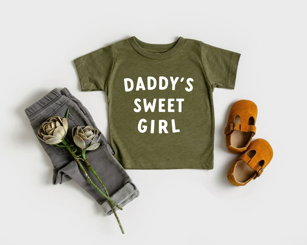 Daddy's Sweet Girl Baby And Toddler T Shirt