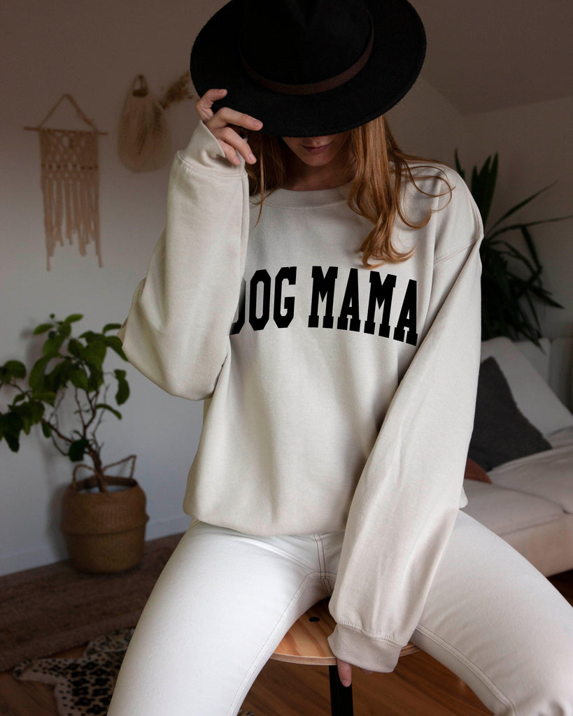 Dog Mama Sweatshirt (Block)