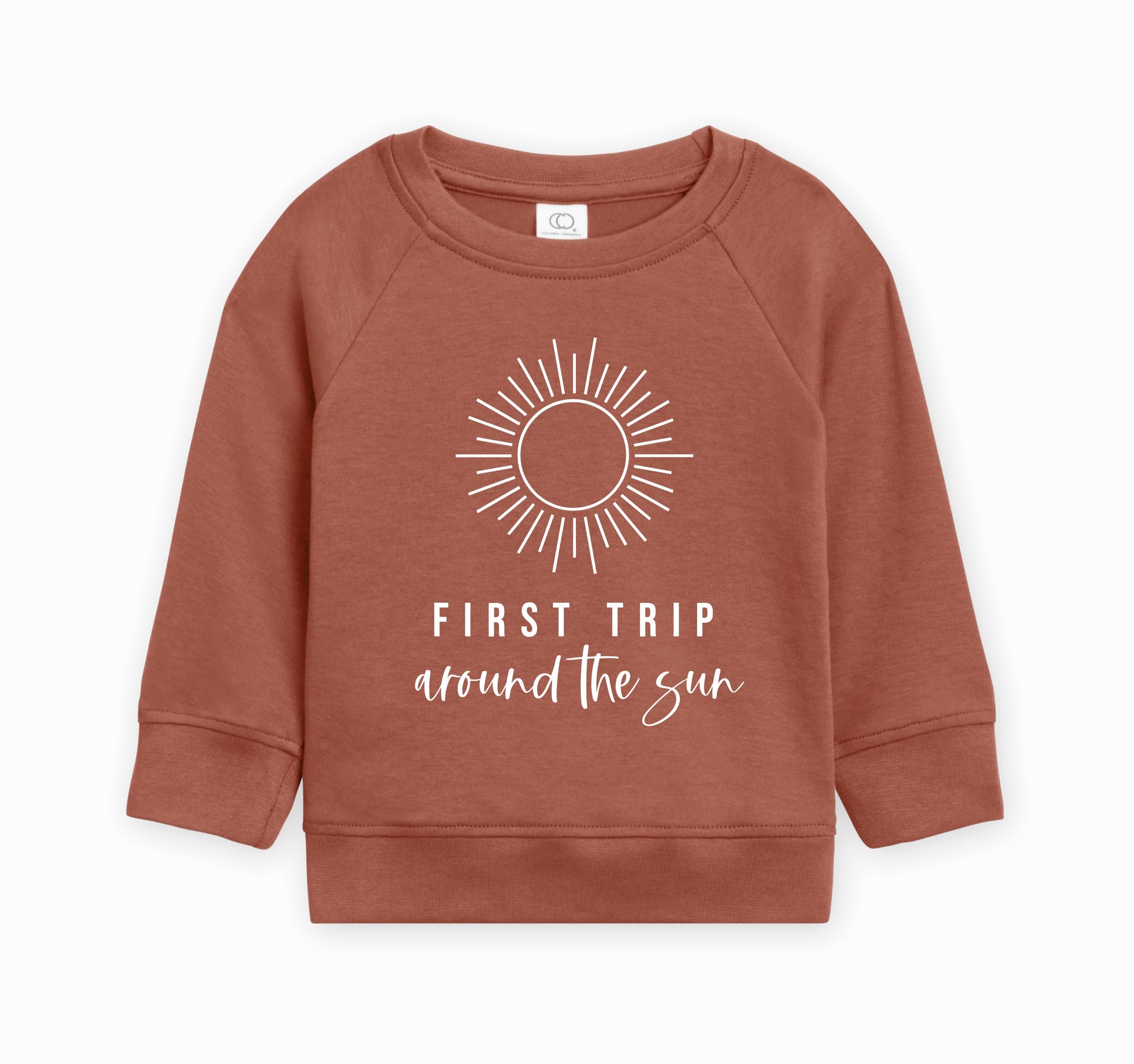 First Trip Around The Sun Organic Cotton Pullover