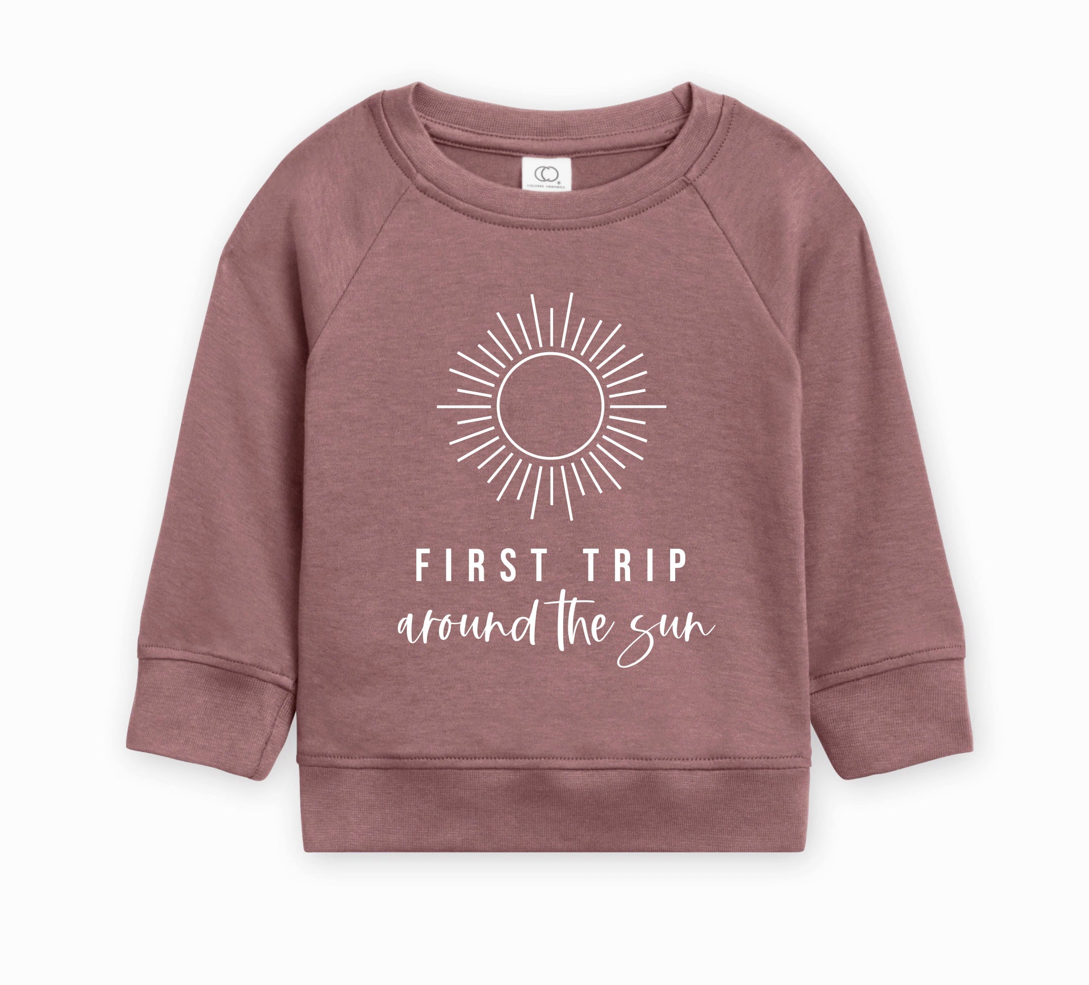 First Trip Around The Sun Organic Cotton Pullover