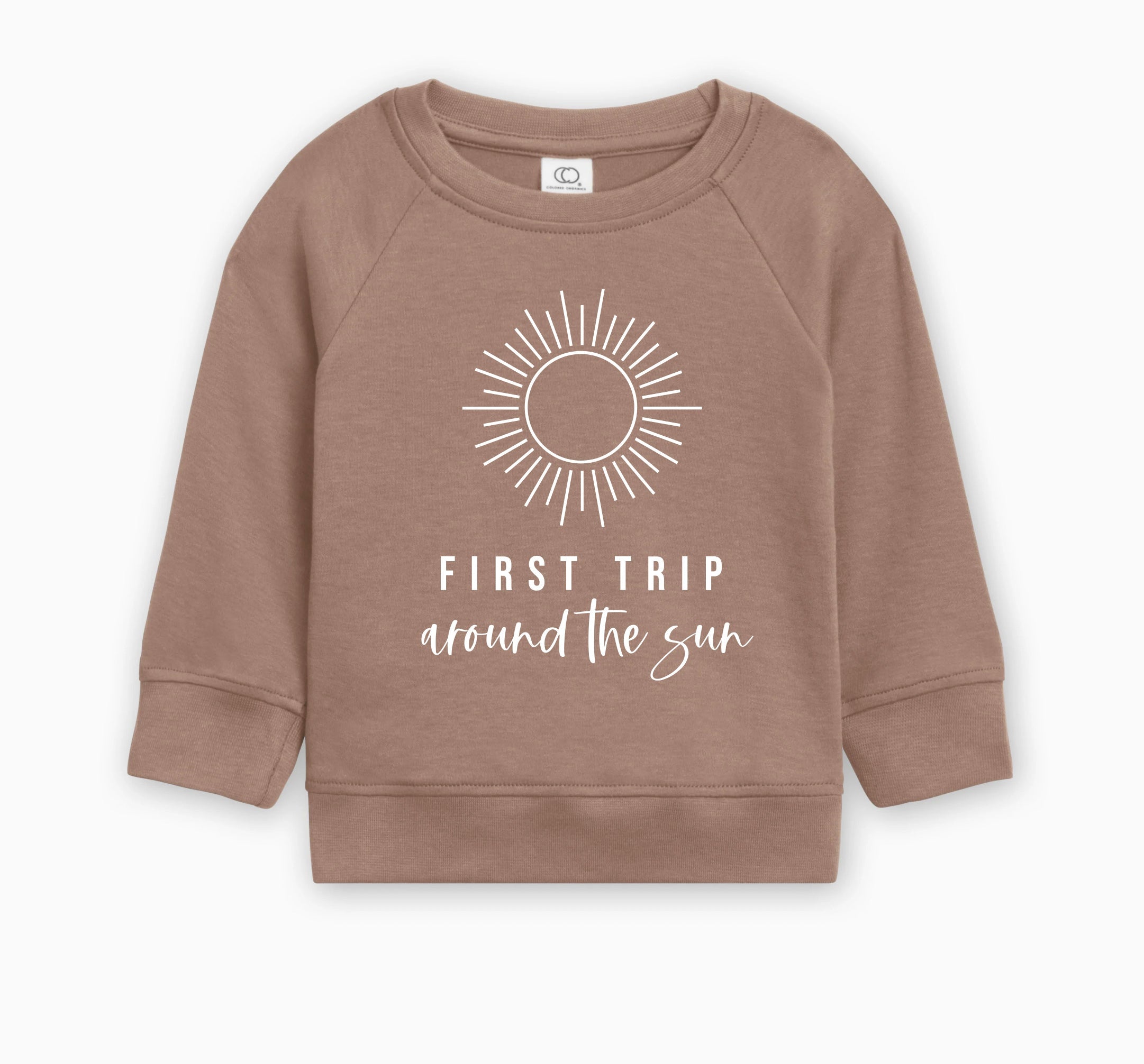 First Trip Around The Sun Organic Cotton Pullover