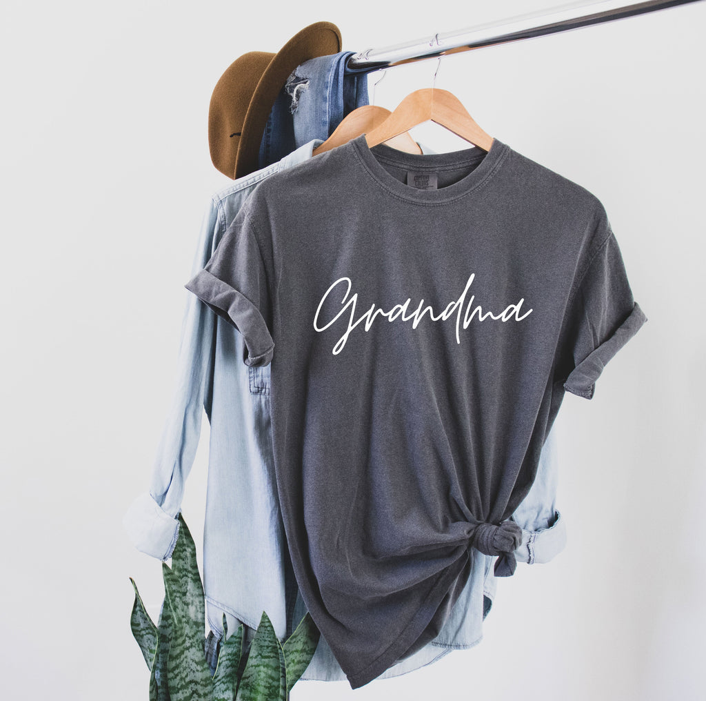 Grandma Comfort Colors T Shirt | Gift for Mother's day