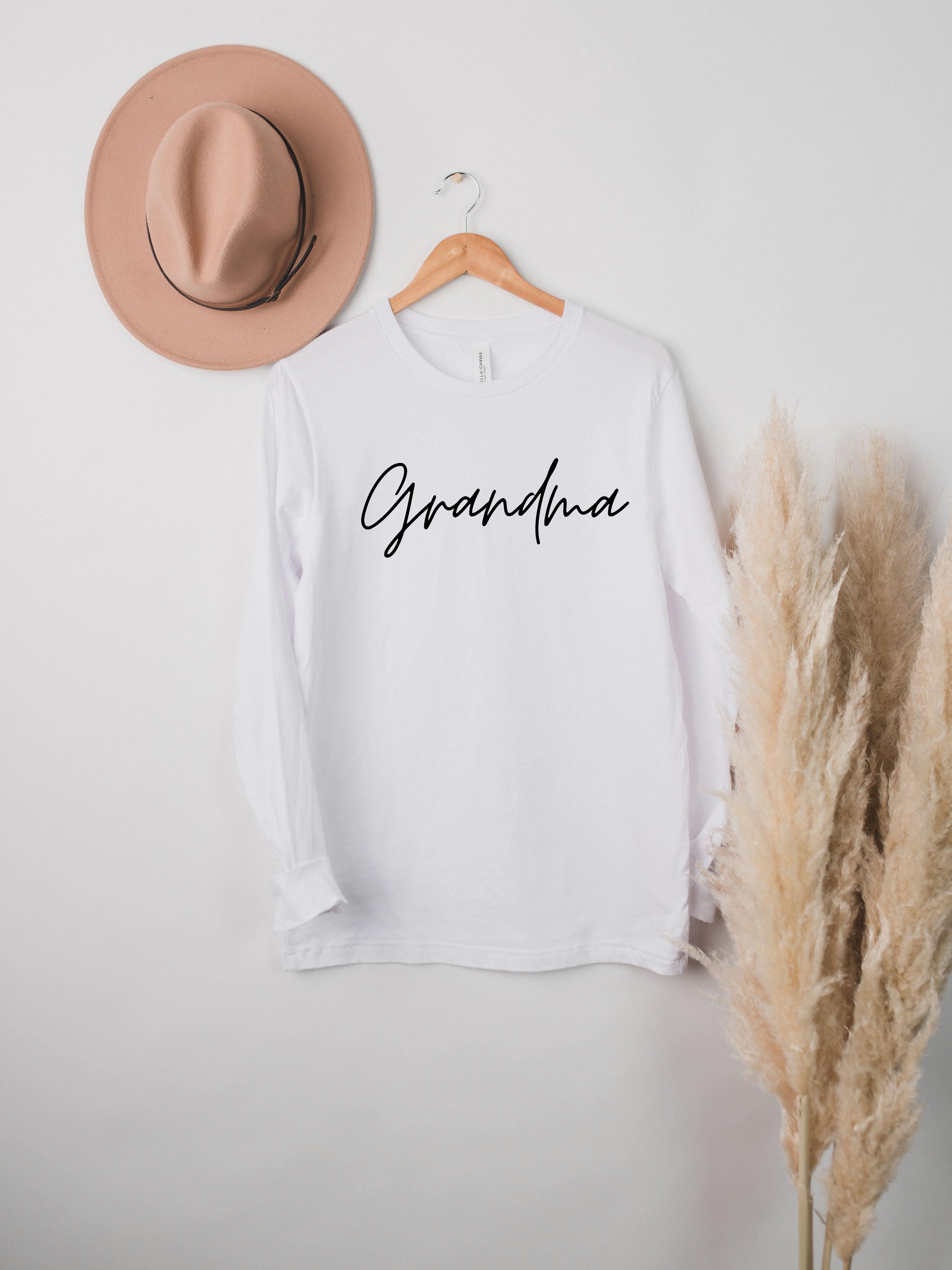 Grandma Long Sleeve Tshirt | Mother's day Grandma long sleeve shirt