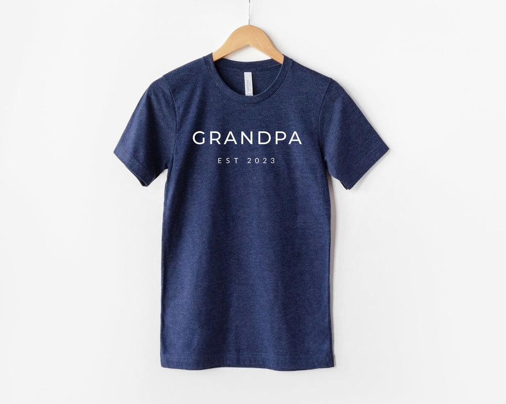 Grandpa Est 2023 Tshirt