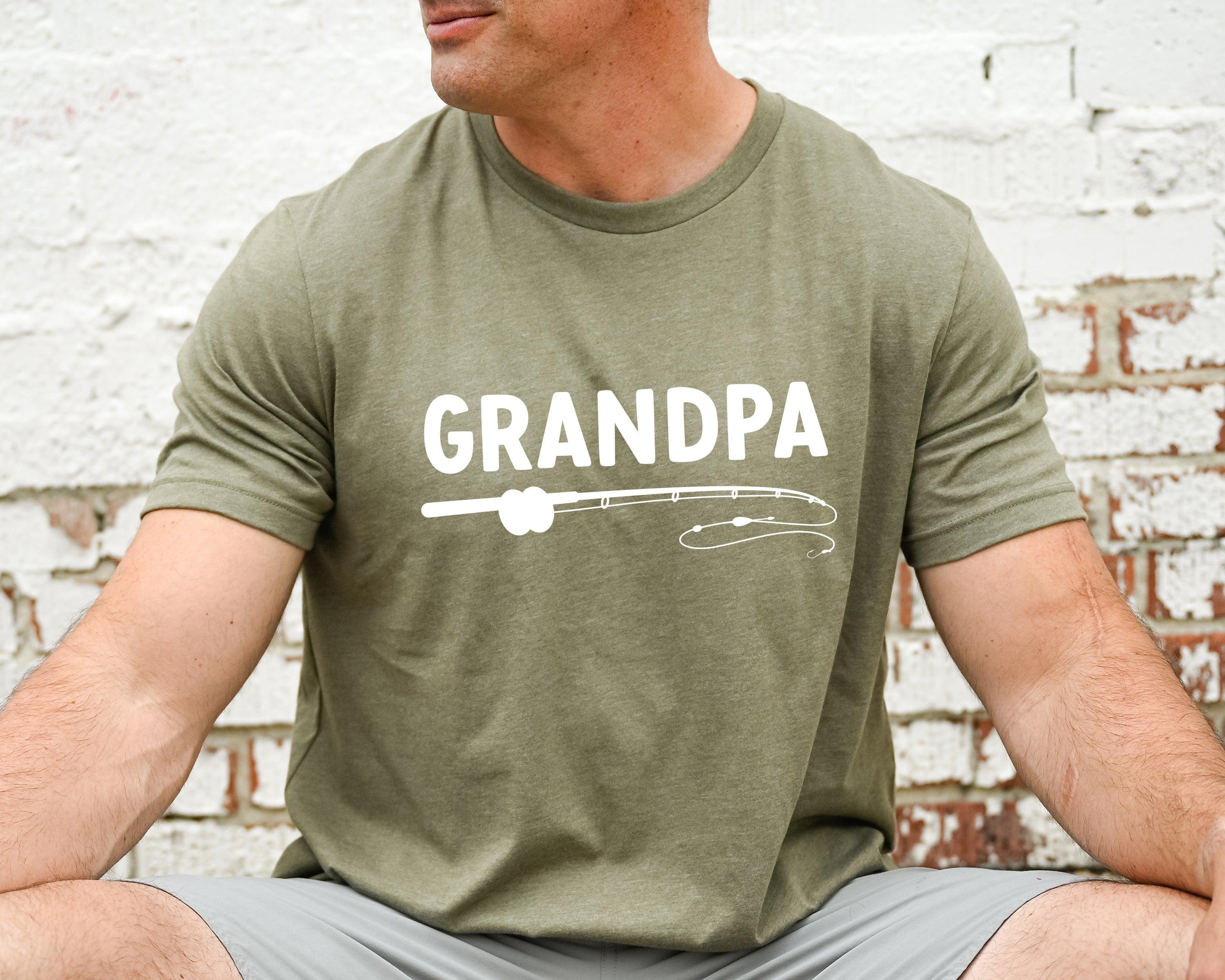 Grandpa Tshirt | Grandpa Fishing T shirt