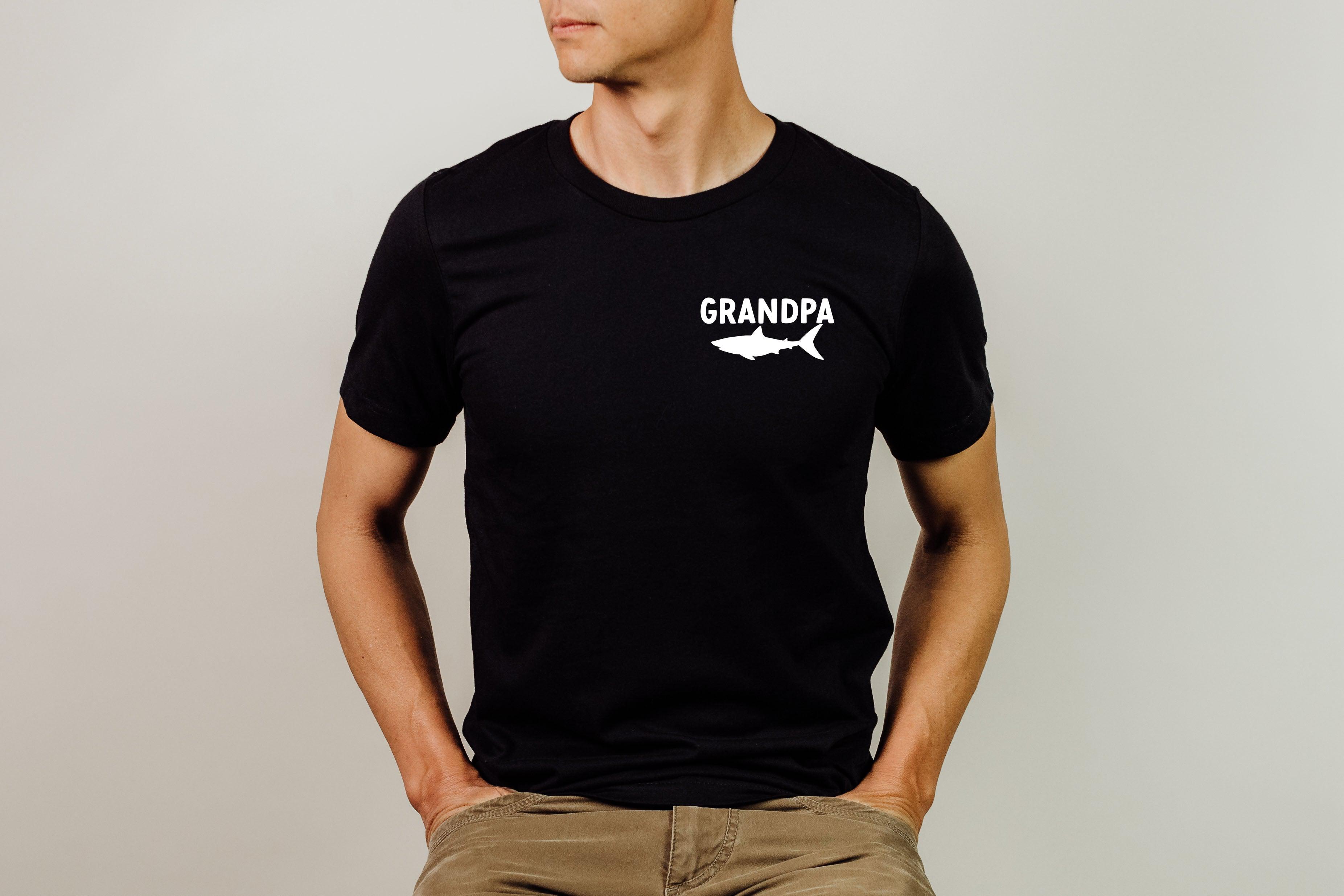 Grandpa Tshirt | Grandpa shark T shirt