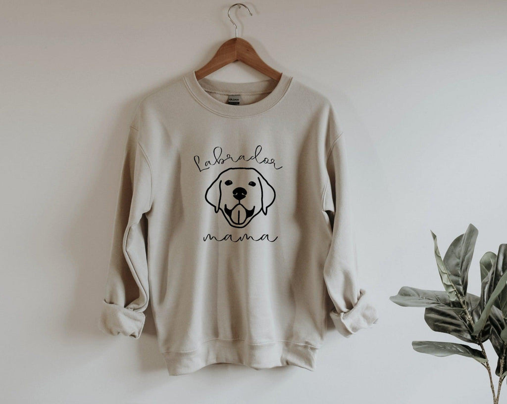 Labrador Dog Mom Sweatshirt