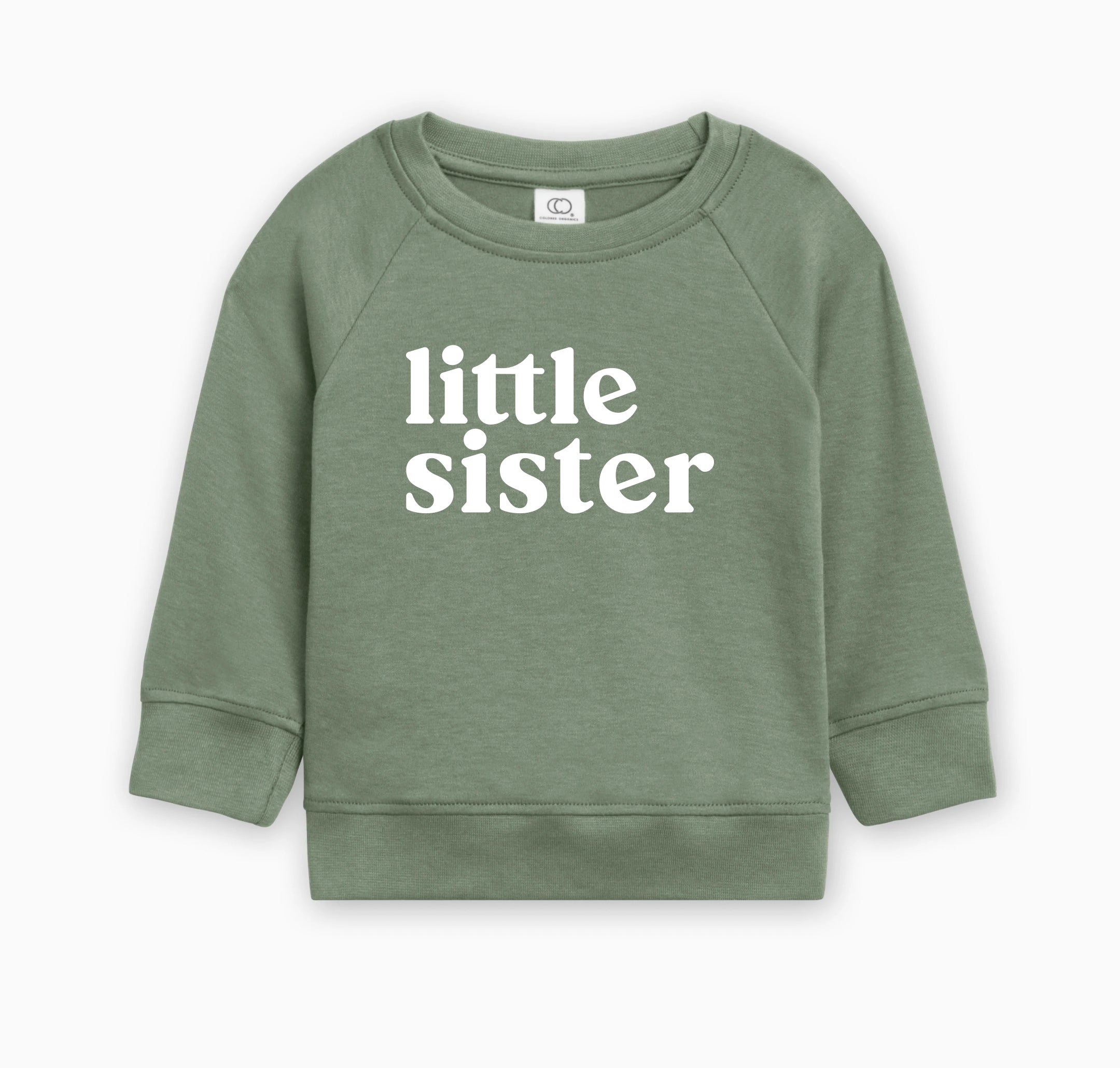 Little Sister Organic Cotton Baby Boy Pullover (Serif)