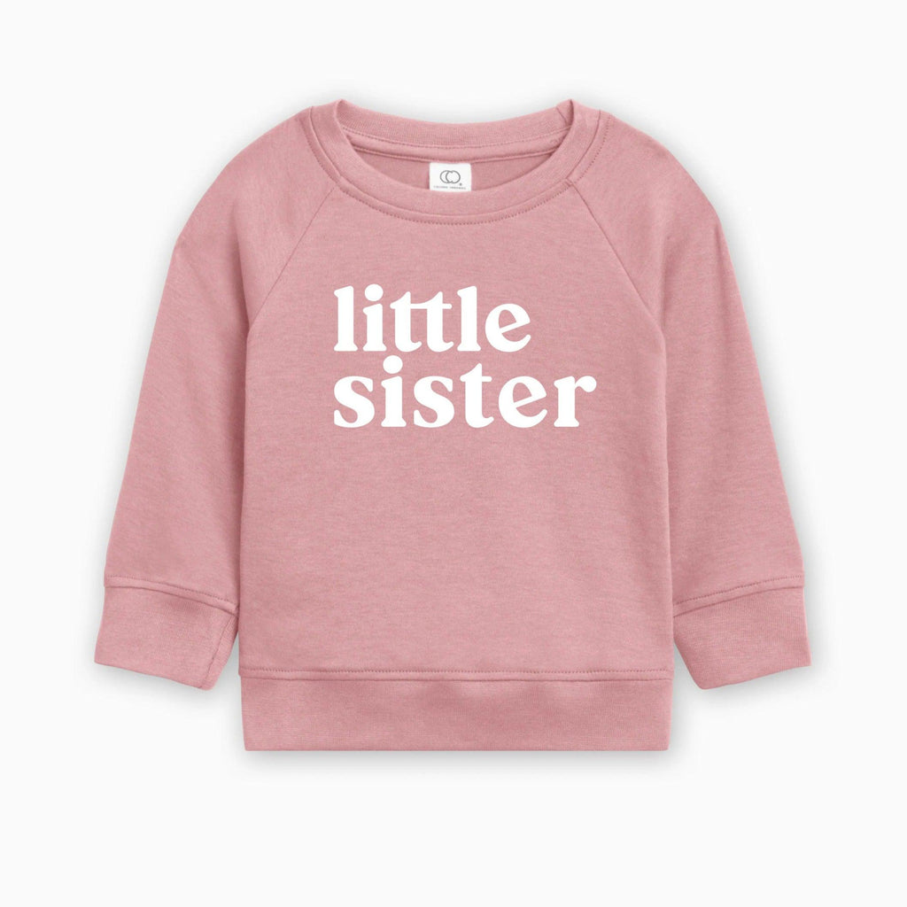 Little Sister Organic Cotton Baby Boy Pullover (Serif)