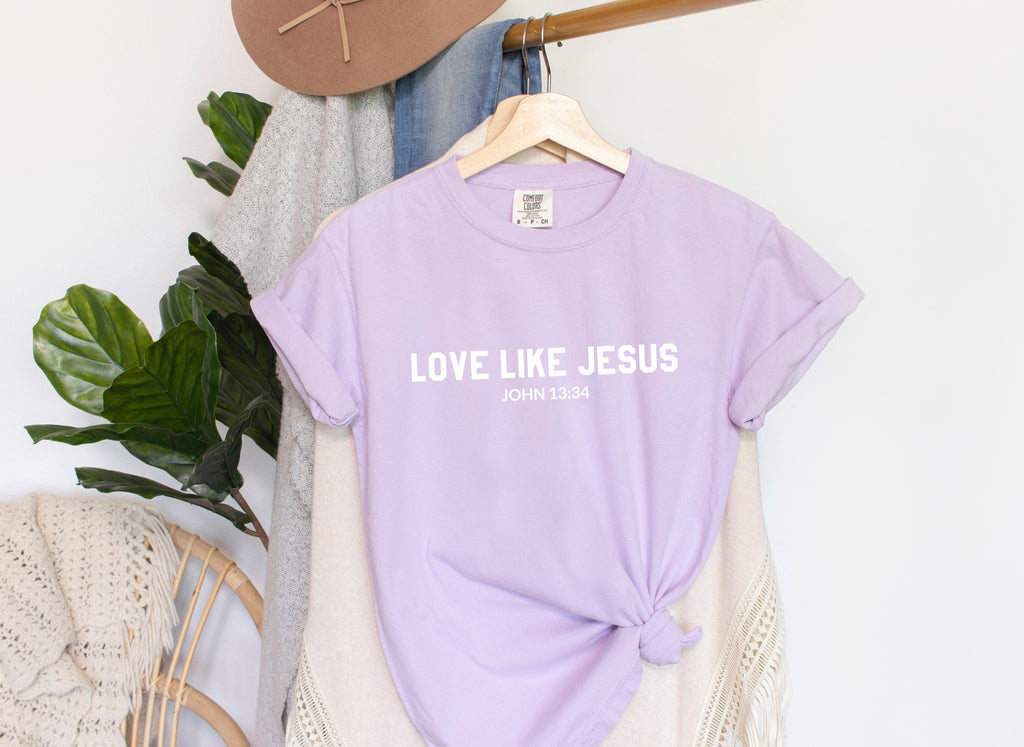 Love Like Jesus Comfort Colors T Shirt